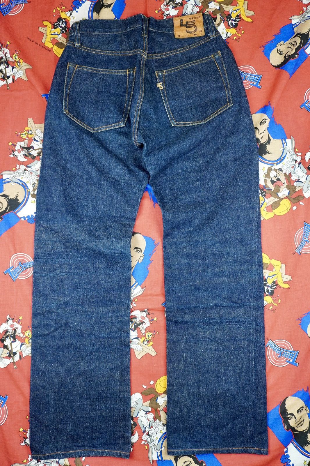 45rpm × Japanese Brand × Vintage Vintage 45Rpm L5 Red Selvedge Rare Like New Size US 27 - 4 Thumbnail