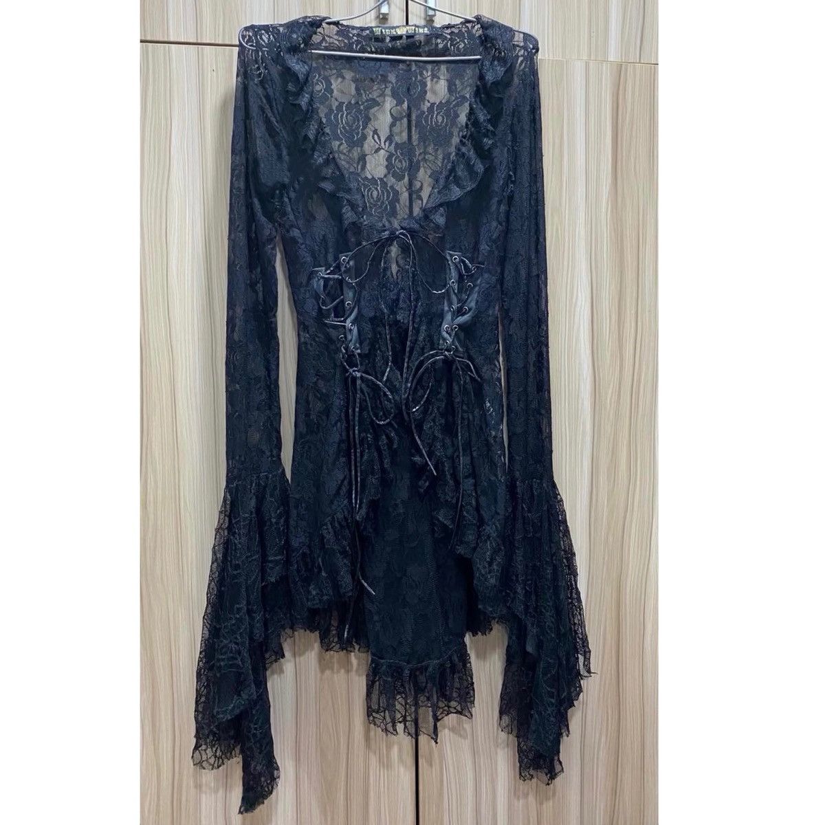 If Six Was Nine Dark romantic princess goth lace top 🧛🏻‍♀️🖤 Size S / US 4 / IT 40 - 4 Thumbnail