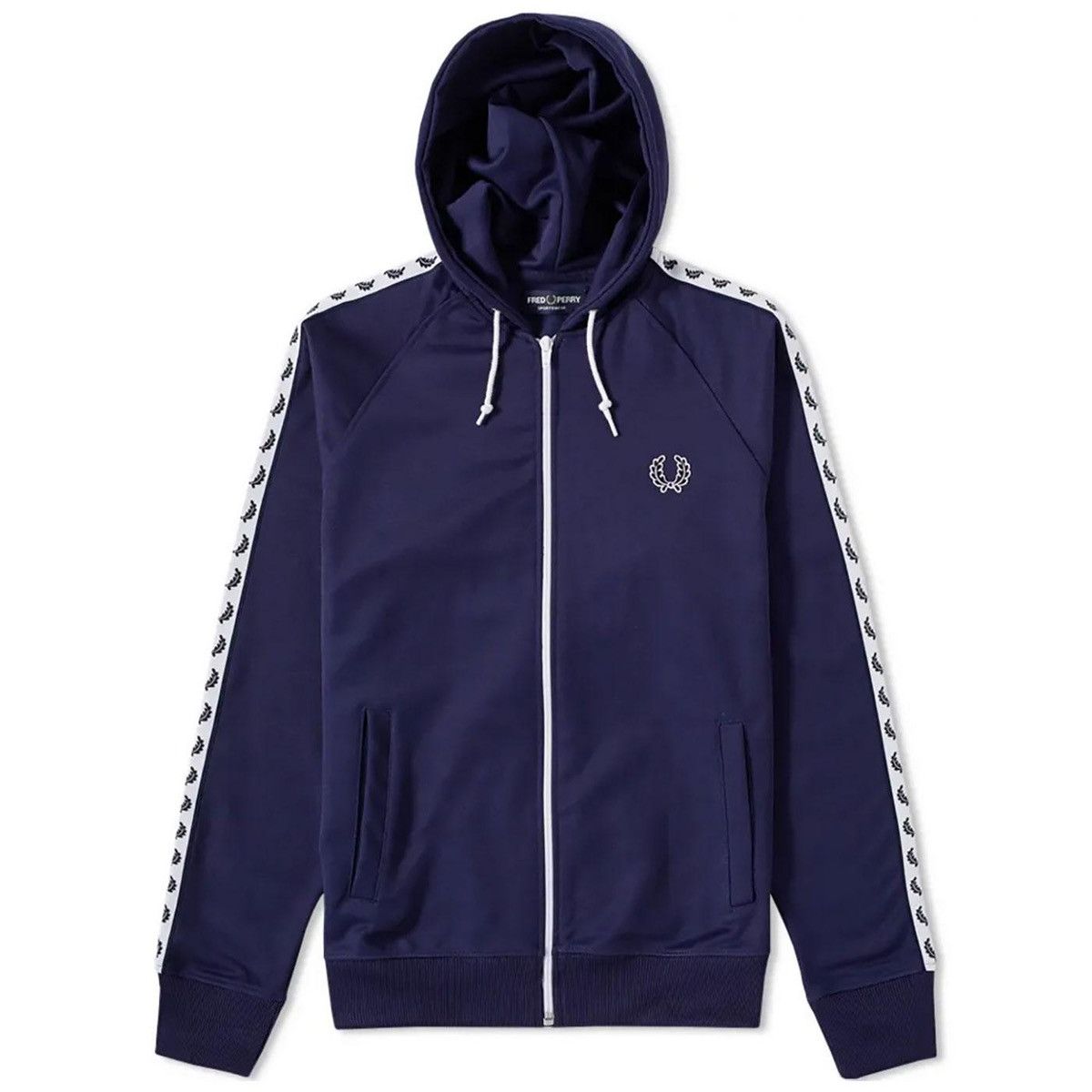 Fred Perry Fred perry taped track zip hoodie size L Size US L / EU 52-54 / 3 - 1 Thumbnail