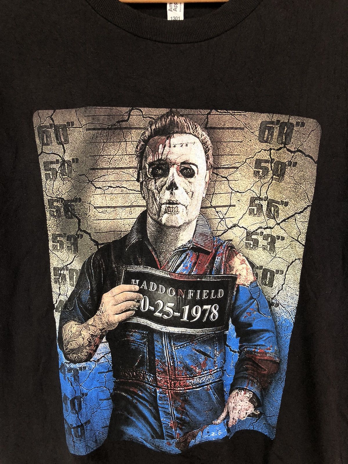 Vintage Vintage Michael Myers Film Charector Series Halloween Tee Size US L / EU 52-54 / 3 - 2 Thumbnail