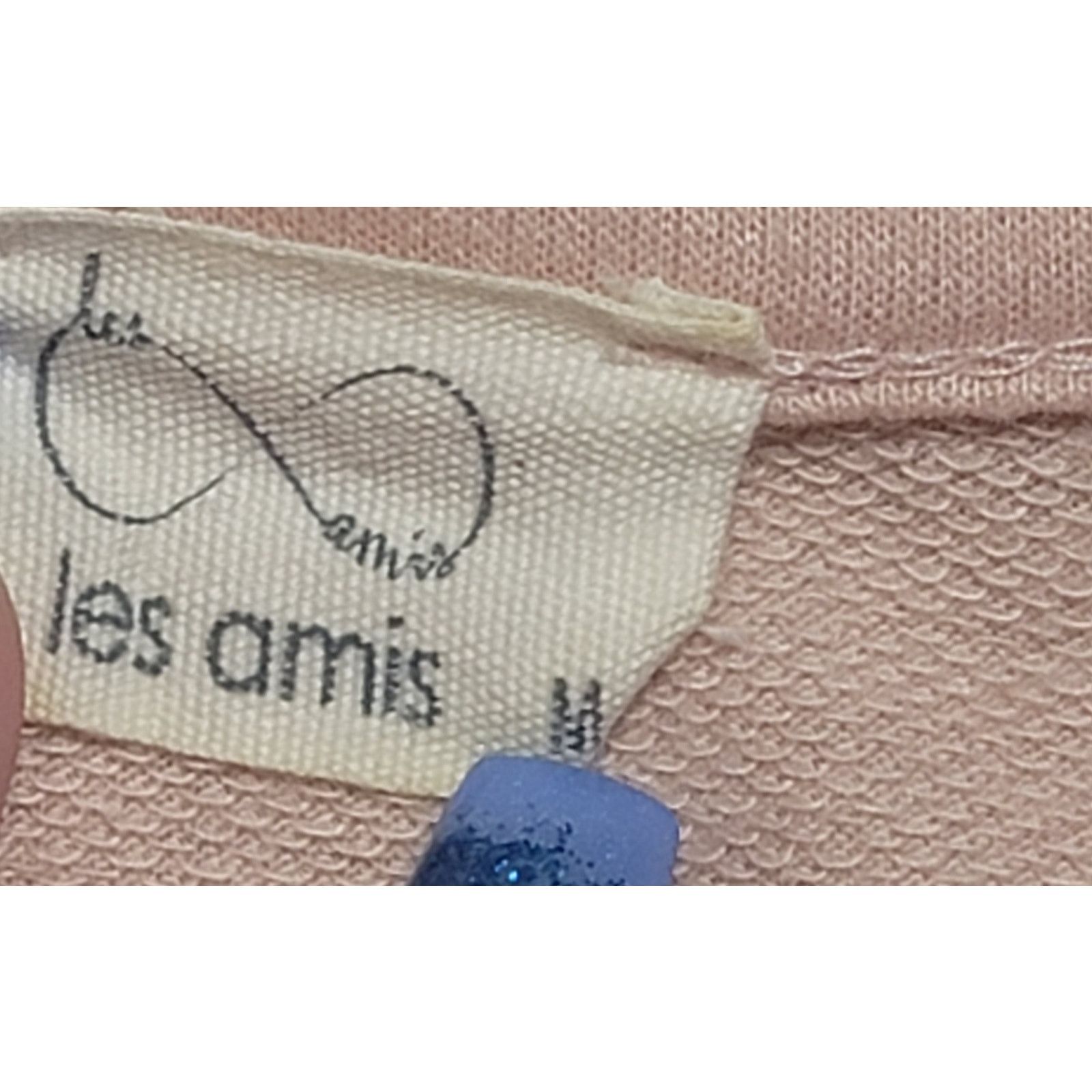 Other Les Amis Pink Short Batwing Sleeves Ruffled Hem Top Medium Size M / US 6-8 / IT 42-44 - 5 Thumbnail