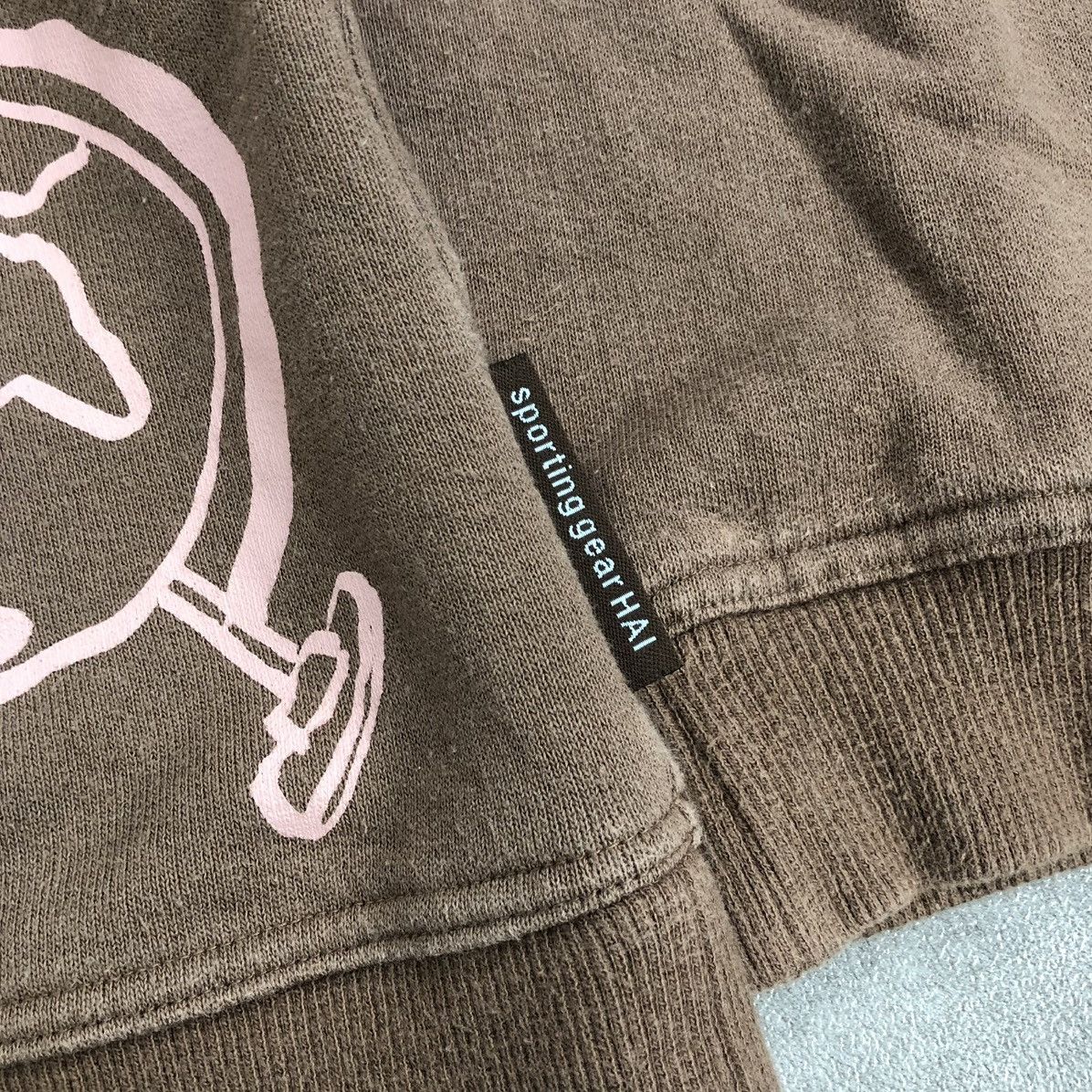 Hai Sporting Gear × Issey Miyake Vintage Issey Miyake Hai Sporting Gear Brown Sweatshirt Size US M / EU 48-50 / 2 - 6 Thumbnail