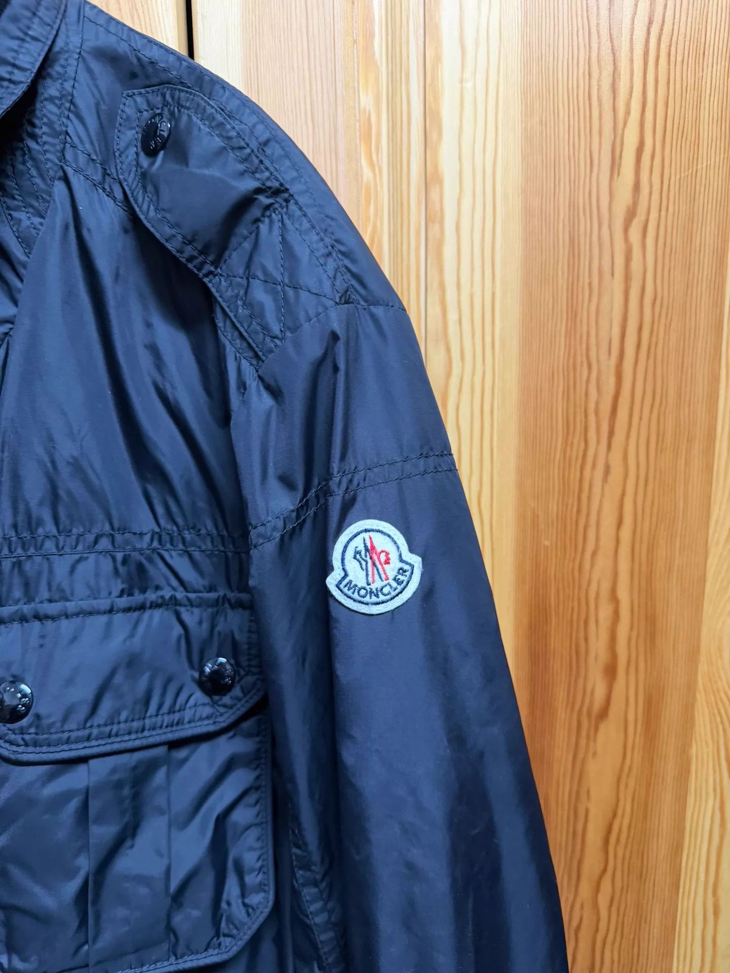 Moncler Moncler Men's Double Pocket Safari Jacket 3 Size US L / EU 52-54 / 3 - 3 Thumbnail