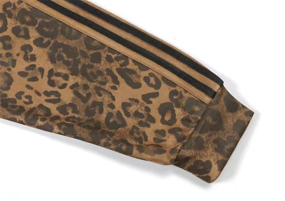 Other Leopard Retro Vintage Style Zipper Jacket Sweatshirt Size US M / EU 48-50 / 2 - 8 Thumbnail