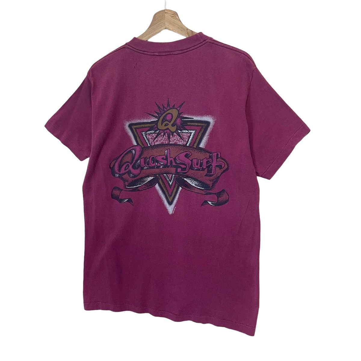 Quasi Skateboards Vintage 90s Quash Surf Crewneck T-Shirt Size US M / EU 48-50 / 2 - 3 Thumbnail