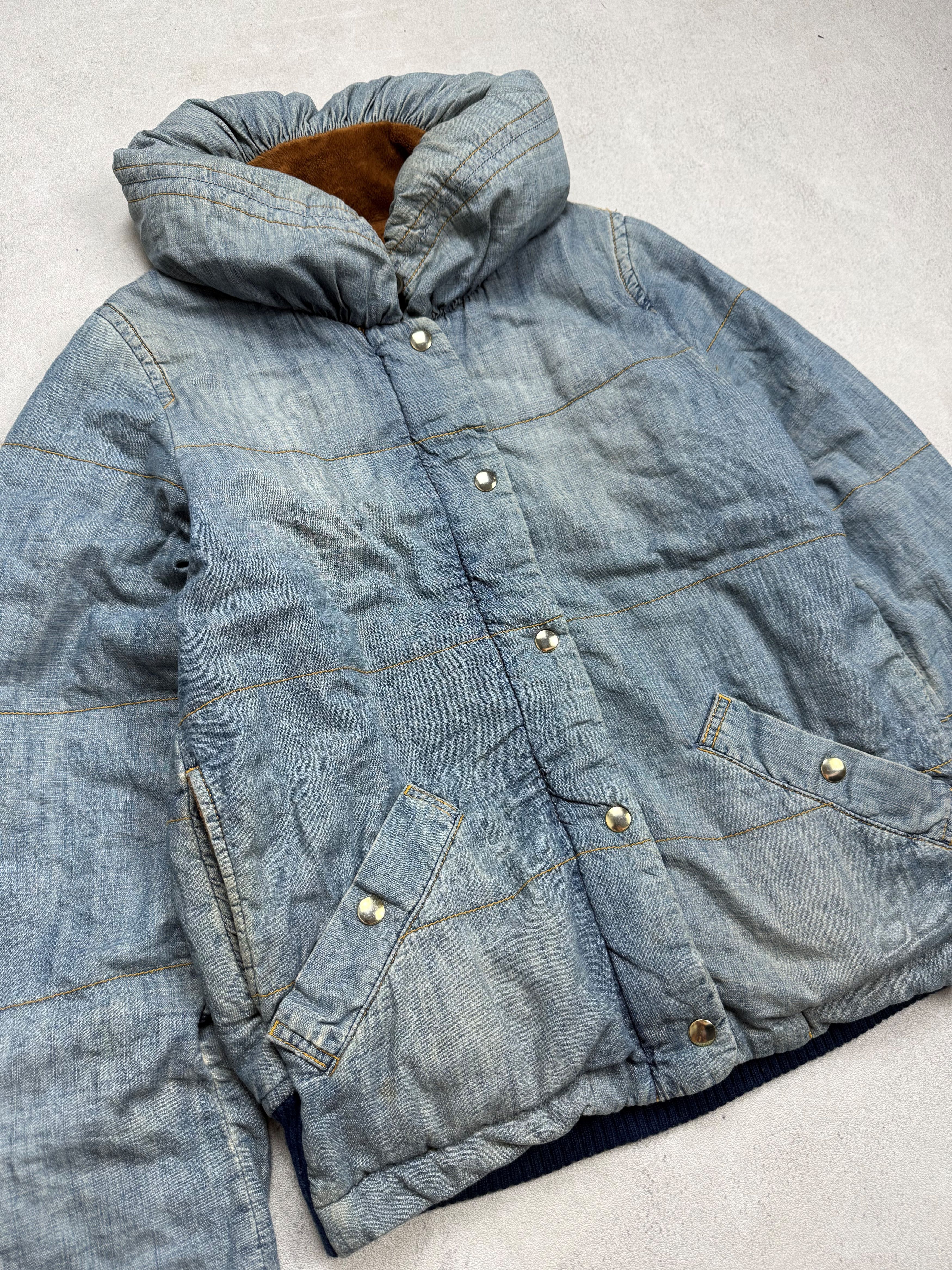 mercibeaucoup Issey Miyake Mercibeaucoup Pillow Collar Lined Sherpa Jacket Size M / US 6-8 / IT 42-44 - 3 Thumbnail