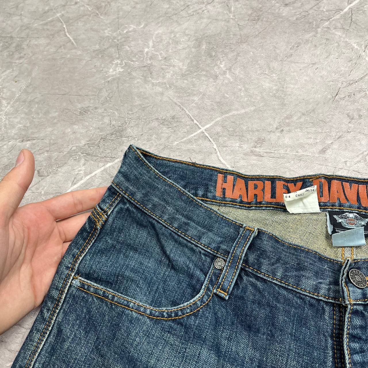 Harley Davidson Harley Davidson Men's Motorcycle Jeans with Knee size 32x30 Size US 33 - 16 Thumbnail