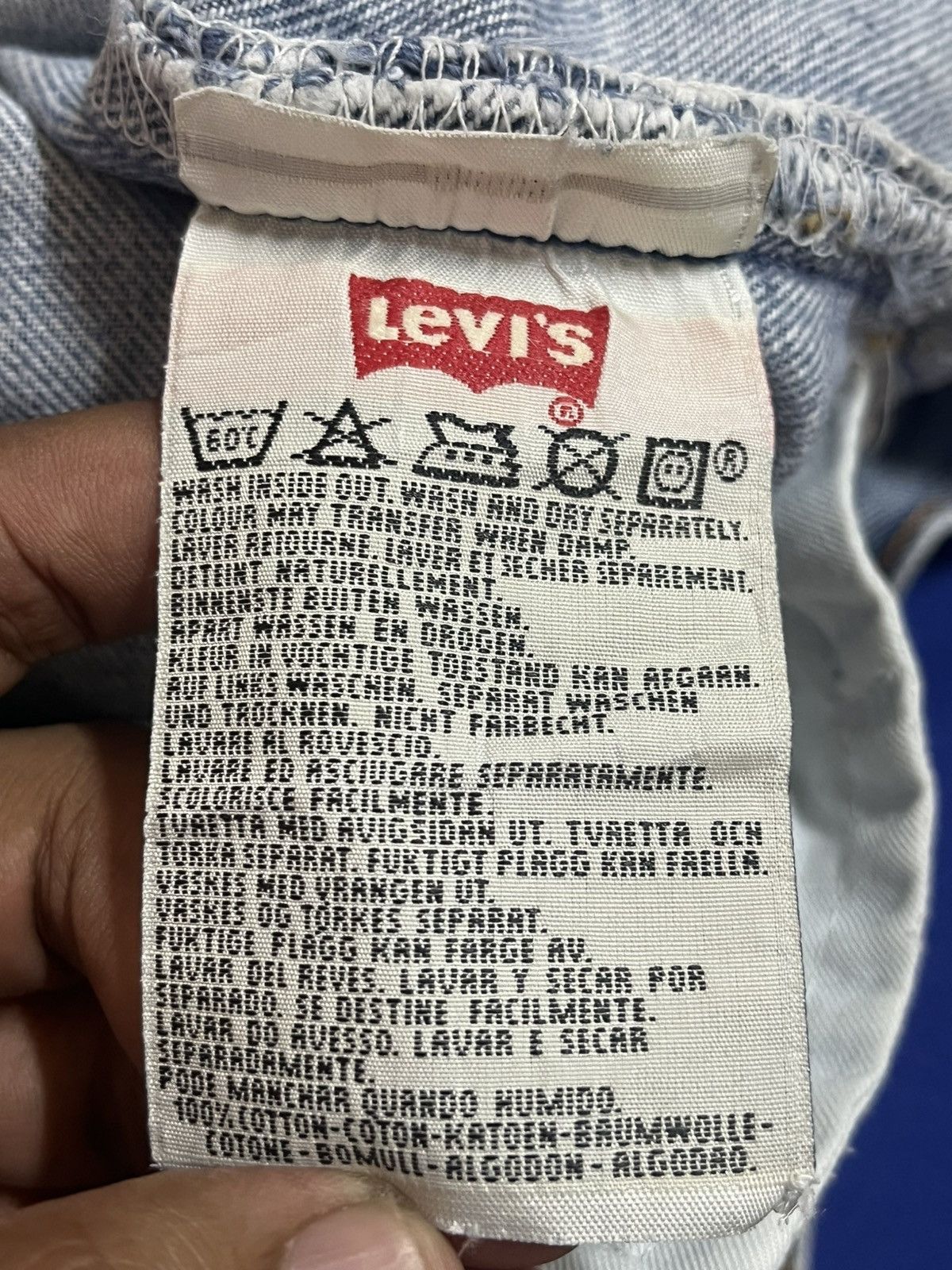Levi's Vintage Clothing Vintage Levi’s 501 Looney Tunes Printed Denim Size US 31 - 12 Thumbnail