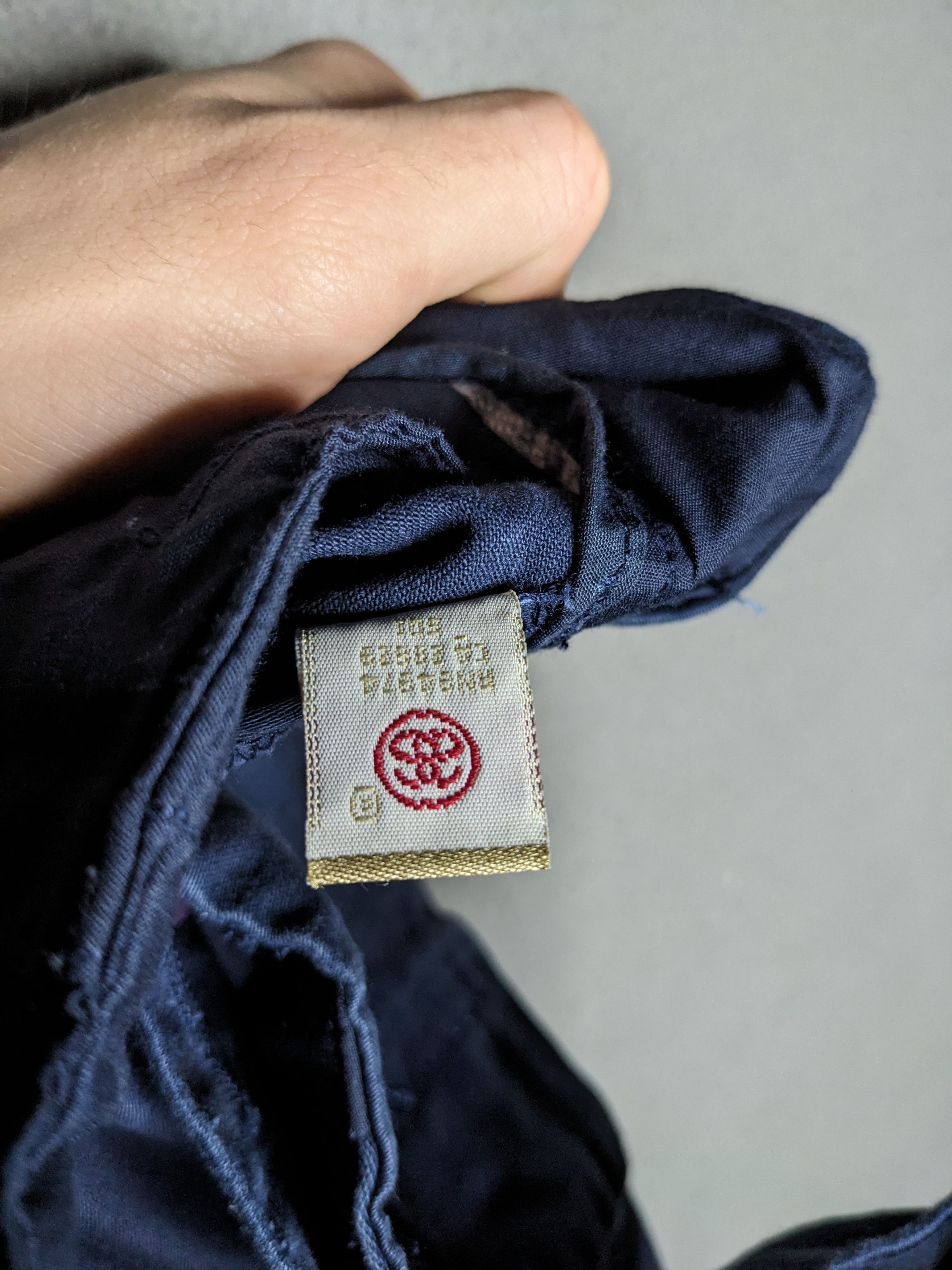 Stussy Stussy Crown Logo Work Pants 32x31 Straight Chino Navy Blue Size US 32 / EU 48 - 12 Thumbnail