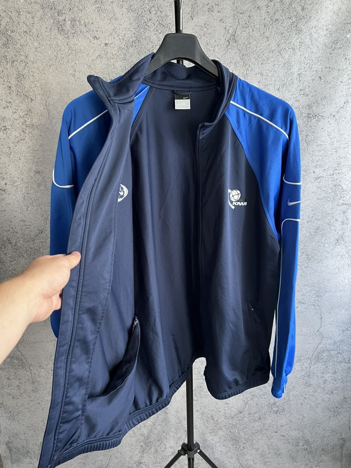 Nike Vintage Nike 2000s Track Jacket KNVB Voetbalweken Full Zip Size US XXL / EU 58 / 5 - 17 Thumbnail