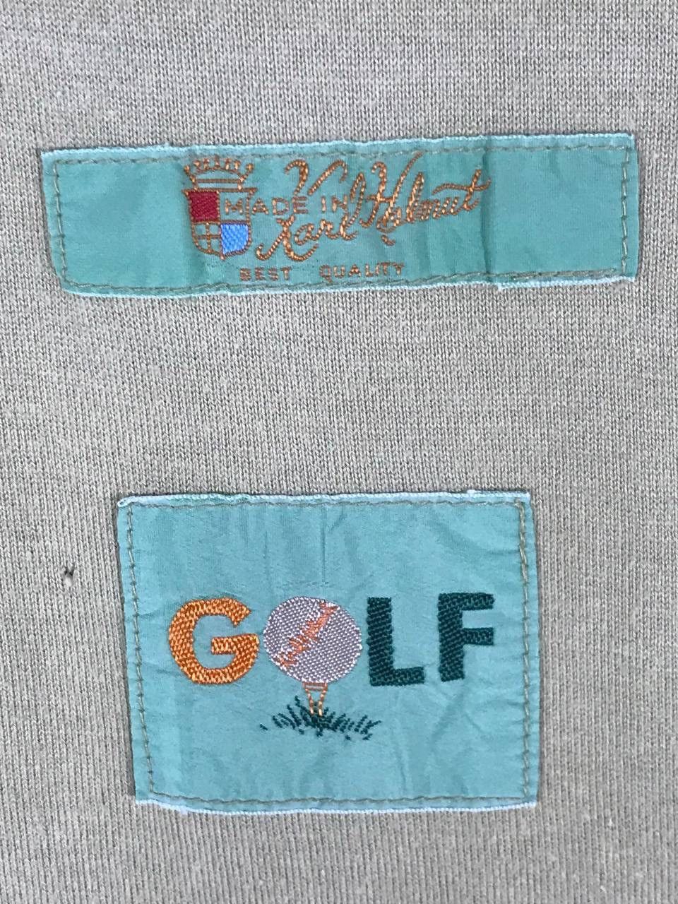 Japanese Brand × Karl Helmut patchworks logo design golf Size US L / EU 52-54 / 3 - 11 Thumbnail