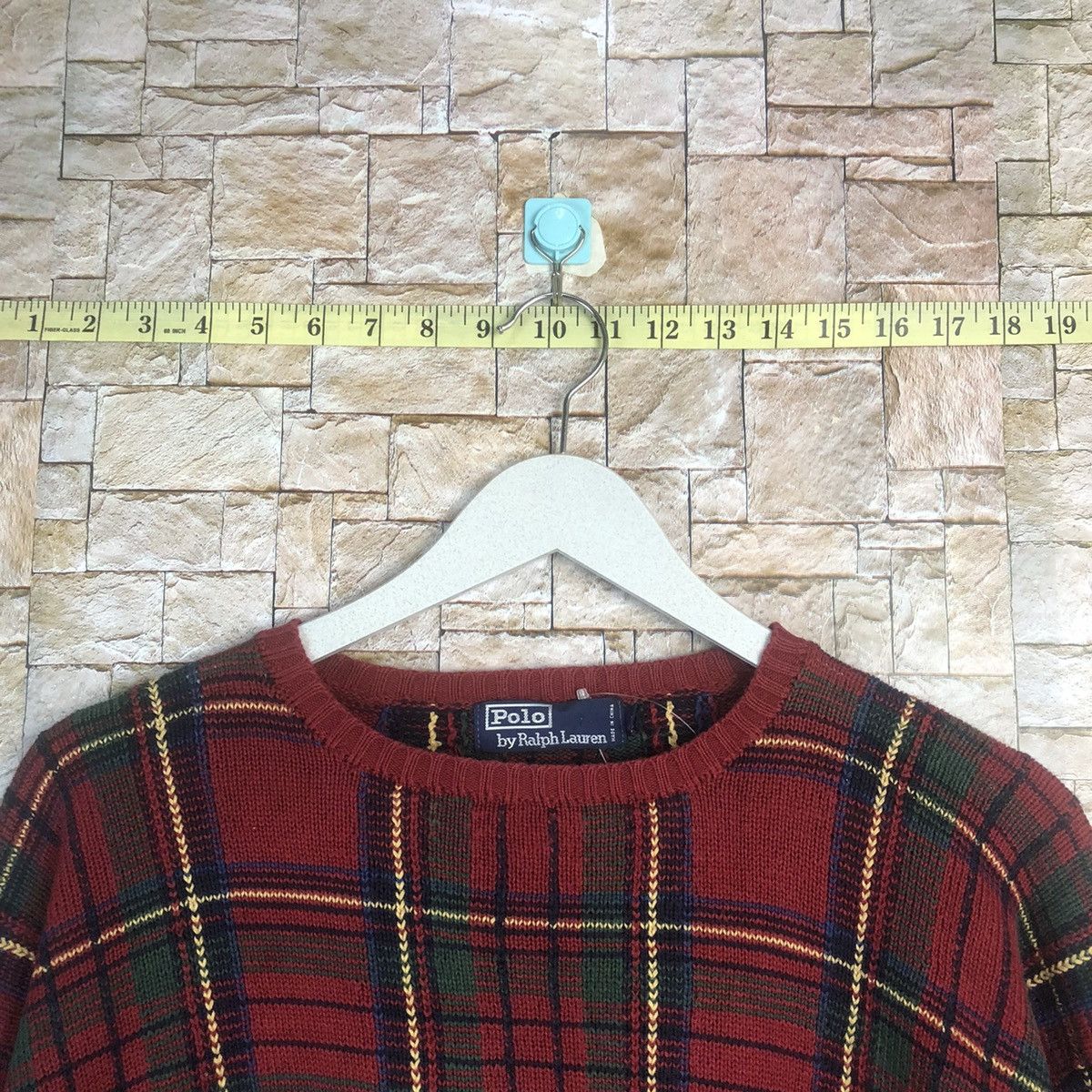 Ralph Lauren Polo Ralph Lauren checkered Red Knitwear #A22 Size US L / EU 52-54 / 3 - 4 Thumbnail