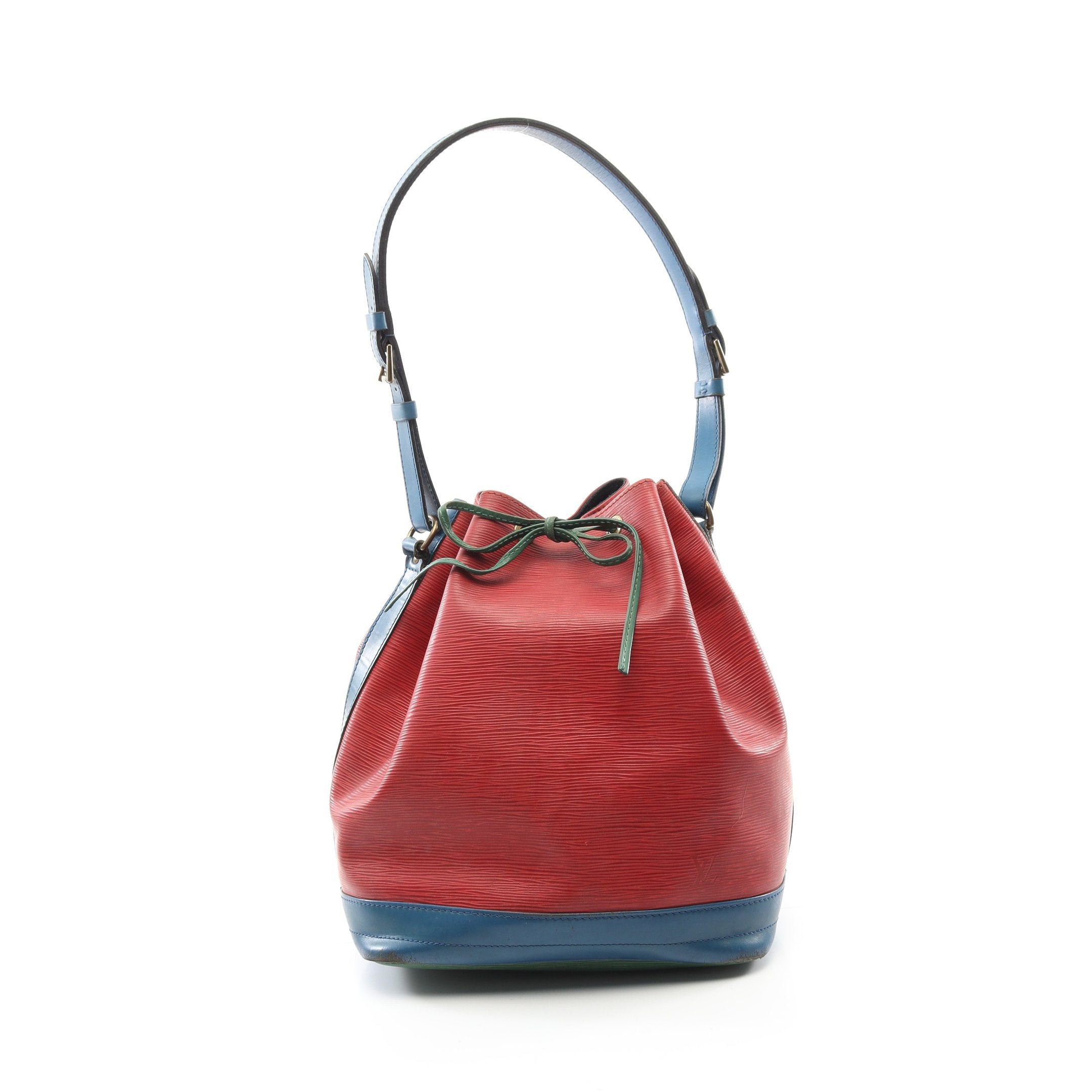 Louis Vuitton Louis Vuitton Noe Epi Castilian Red Toledo Blue Borneo Green Shoulder Bag Leather Size ONE SIZE - 1 Thumbnail