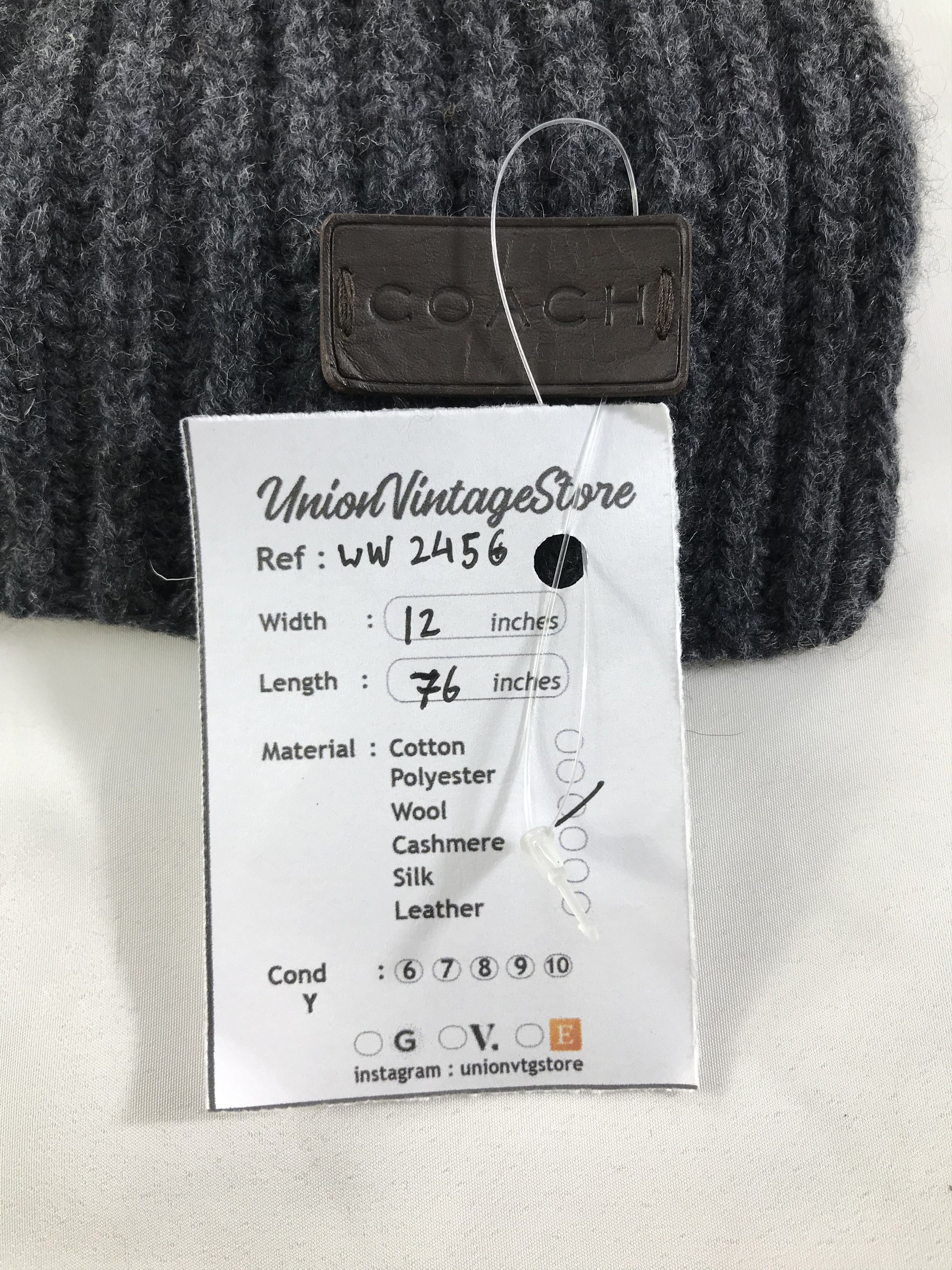 Coach Coach Scarf / Muffler / Neckwear - WW2456 Size ONE SIZE - 4 Thumbnail