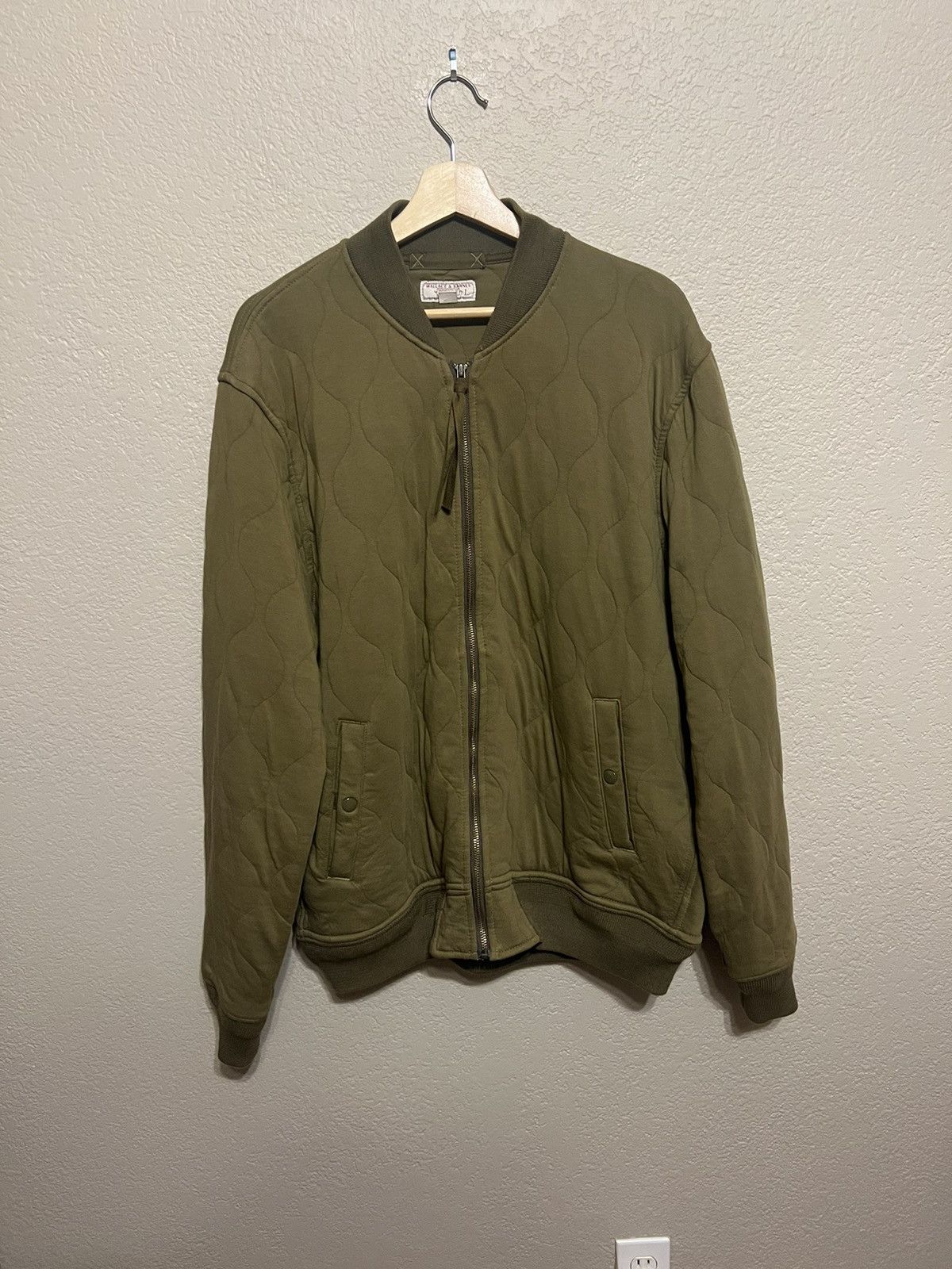 Wallace & Barnes Mens Wallace And Barnes jacket bomber jacket Size ...