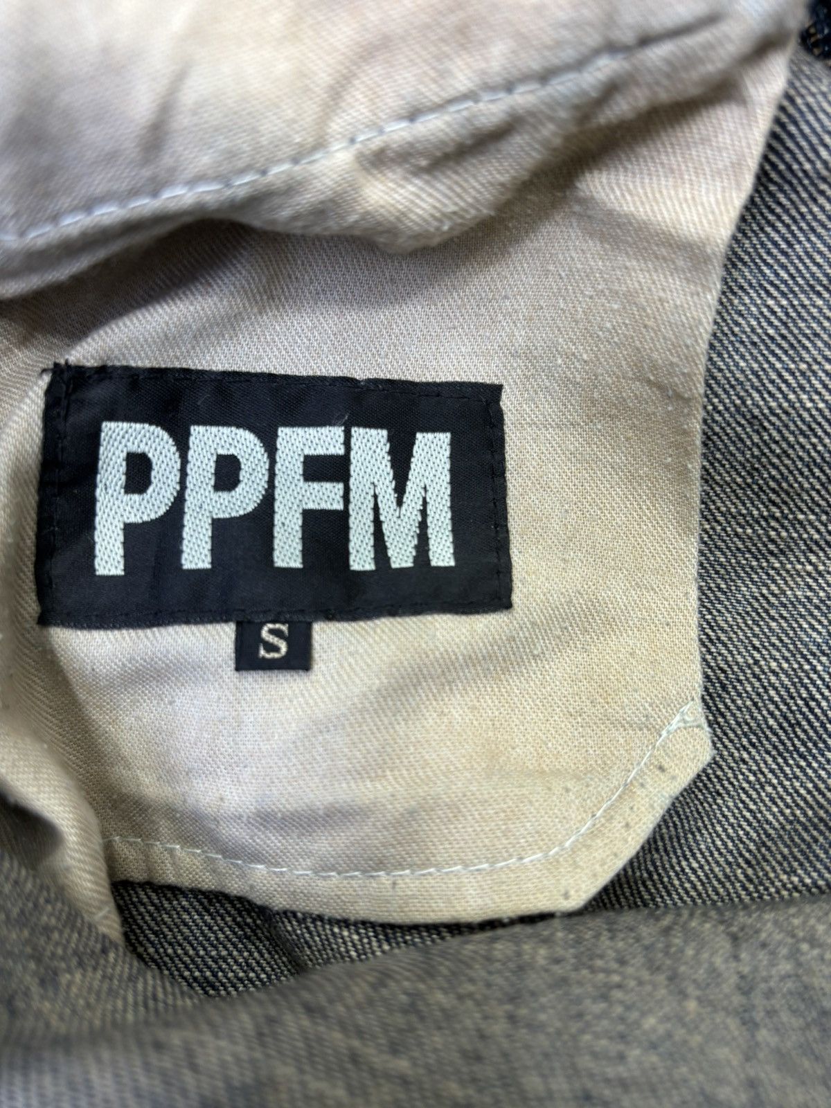 PPFM PPFM Double Waist Rust Wash Distressed Denim F778 Size US 32 / EU 48 - 17 Thumbnail