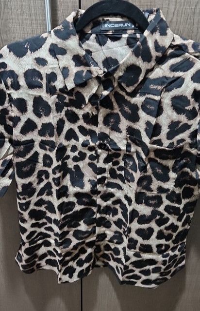 Vintage Leapord Printed Cool Shirt Size US M / EU 48-50 / 2 - 4 Thumbnail