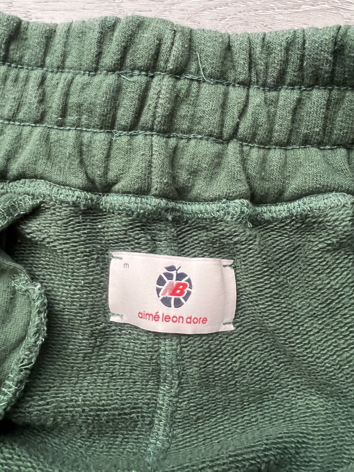 Aime Leon Dore × New Balance Aime Leon Dore New Balance Forest Green Sweatpants Medium M Size US 32 / EU 48 - 4 Thumbnail