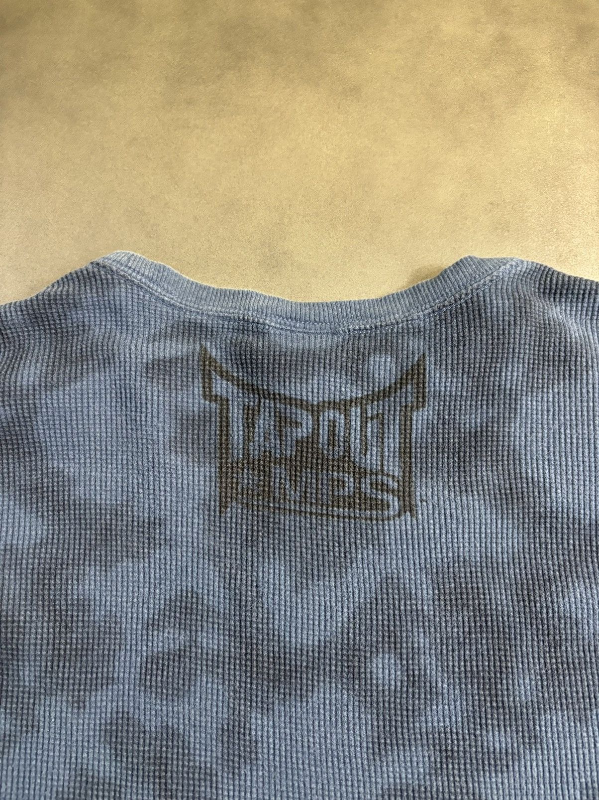 Affliction × Tapout × Vintage Y2K Vintage Tapout MPS Thermal Tie Over Dye Cropped Waffle Size US S / EU 44-46 / 1 - 11 Thumbnail