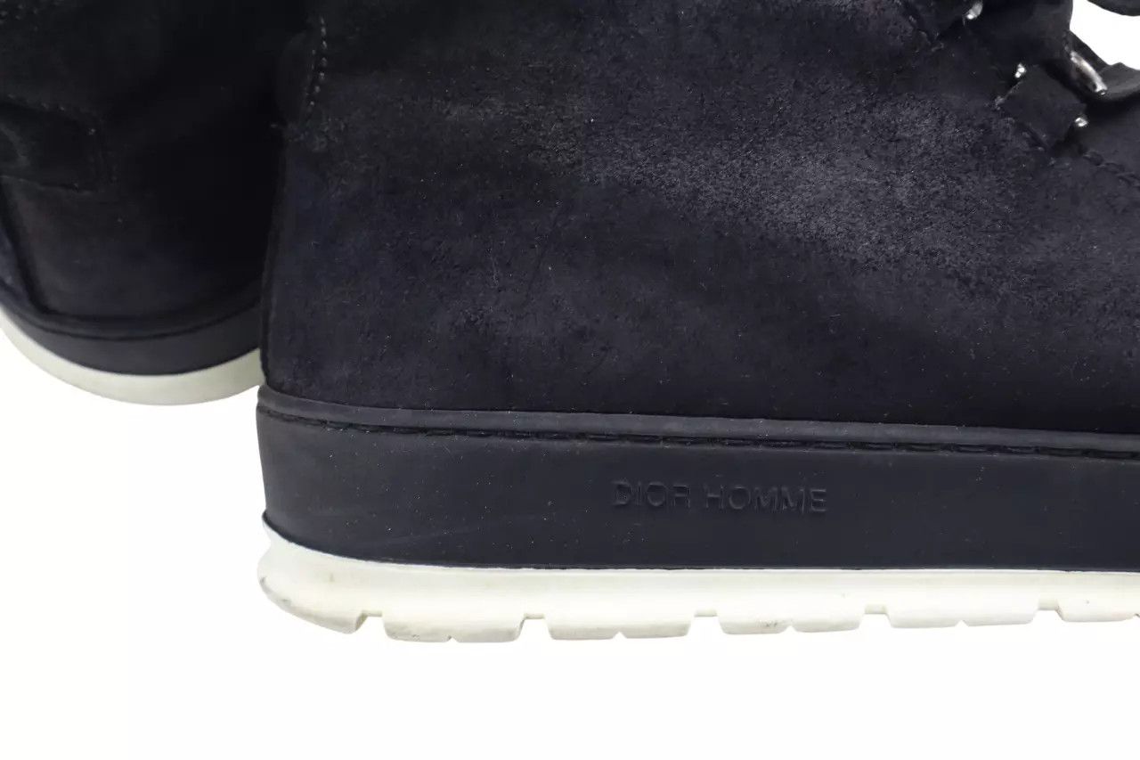 Dior DIOR Sneakers Men's FR 42 Black Suede Leather Almond Toe Size US 9 / EU 42 - 7 Thumbnail