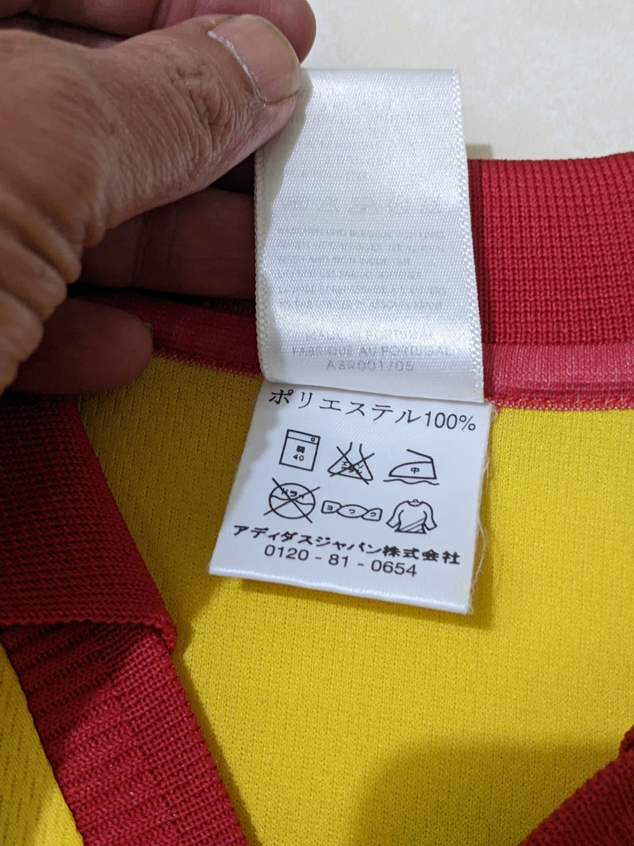 Adidas Rumania euro 2000 home Hagi Jersey football shirt Size US L / EU 52-54 / 3 - 10 Thumbnail
