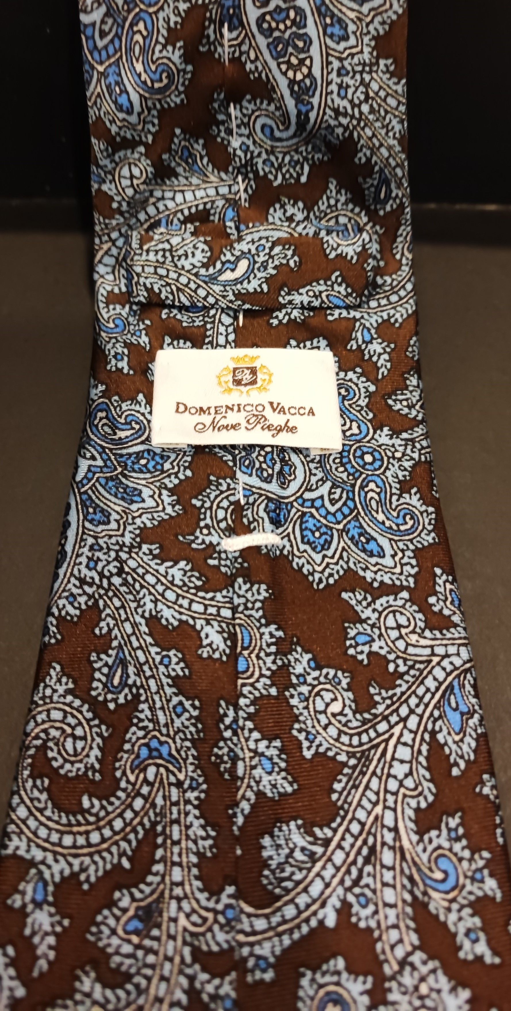 Domenico Vacca Nine-fold tie in perfect condition Size ONE SIZE - 4 Thumbnail