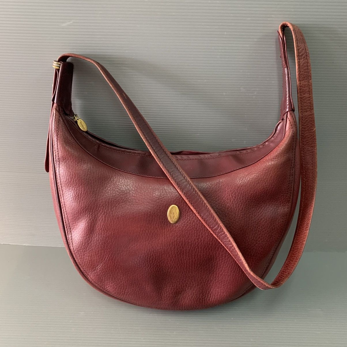 Cartier Cartier Paris Leather Shoulder Bag Size ONE SIZE - 9 Thumbnail