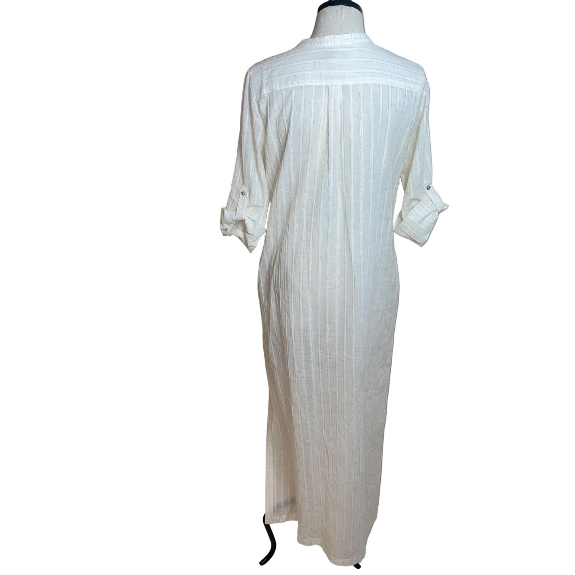 Other Everyday Ritual Womens Nightgown Size Small White Size S / US 4 / IT 40 - 2 Thumbnail