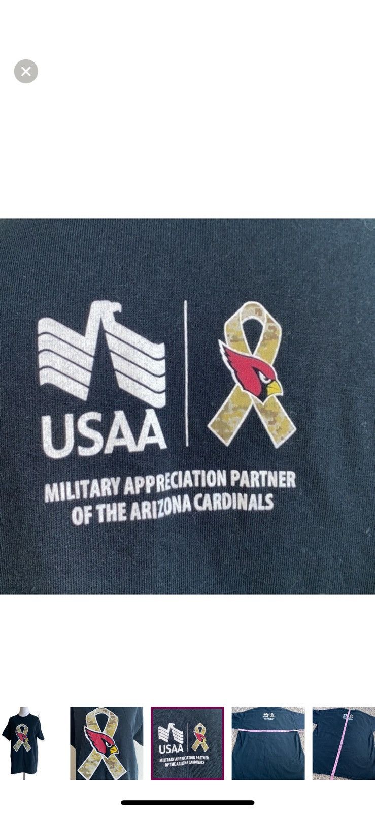 Gildan Gildan Arizona cardinals medium military tee Size US M / EU 48-50 / 2 - 6 Thumbnail