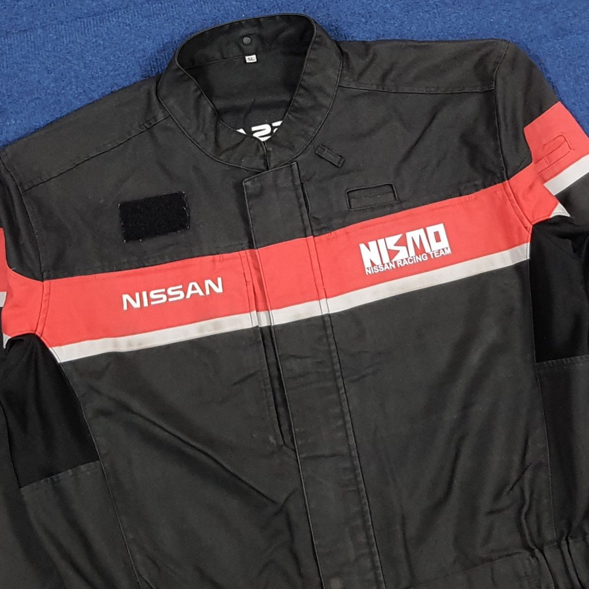 Japanese Brand Vintage JDM NISMO Nissan Racing Team Mechanics Coverall Size US XL / EU 56 / 4 - 4 Thumbnail