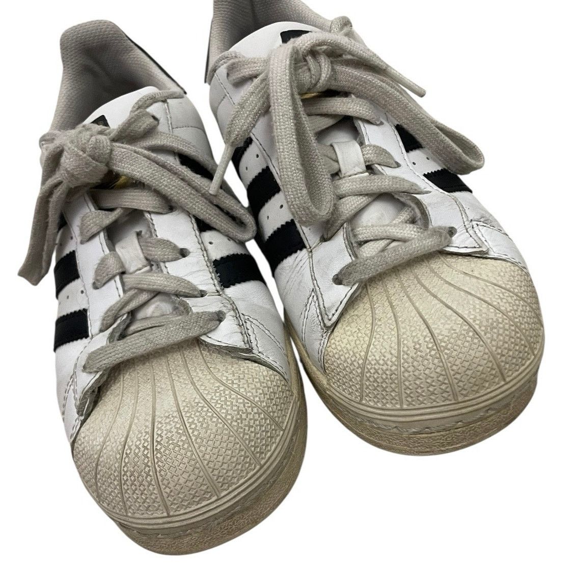 Adidas Adidas Black & White Superstar Sneakers Size US 6.5 / IT 36.5 - 4 Thumbnail