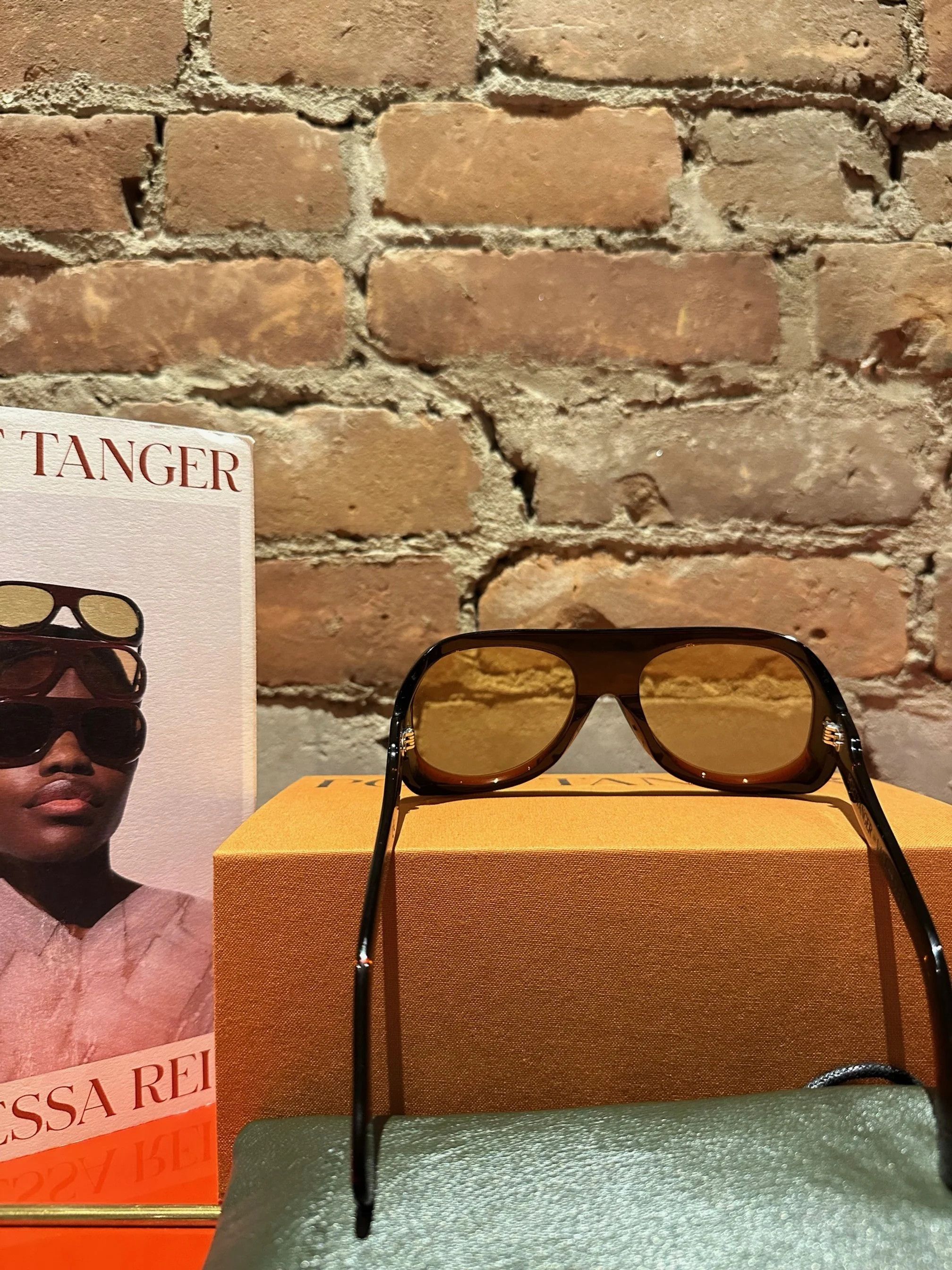 Port Tanger Port Tanger x Vanessa Reid “Kuky” Sunglasses — Bunaa Amber Size ONE SIZE - 3 Thumbnail