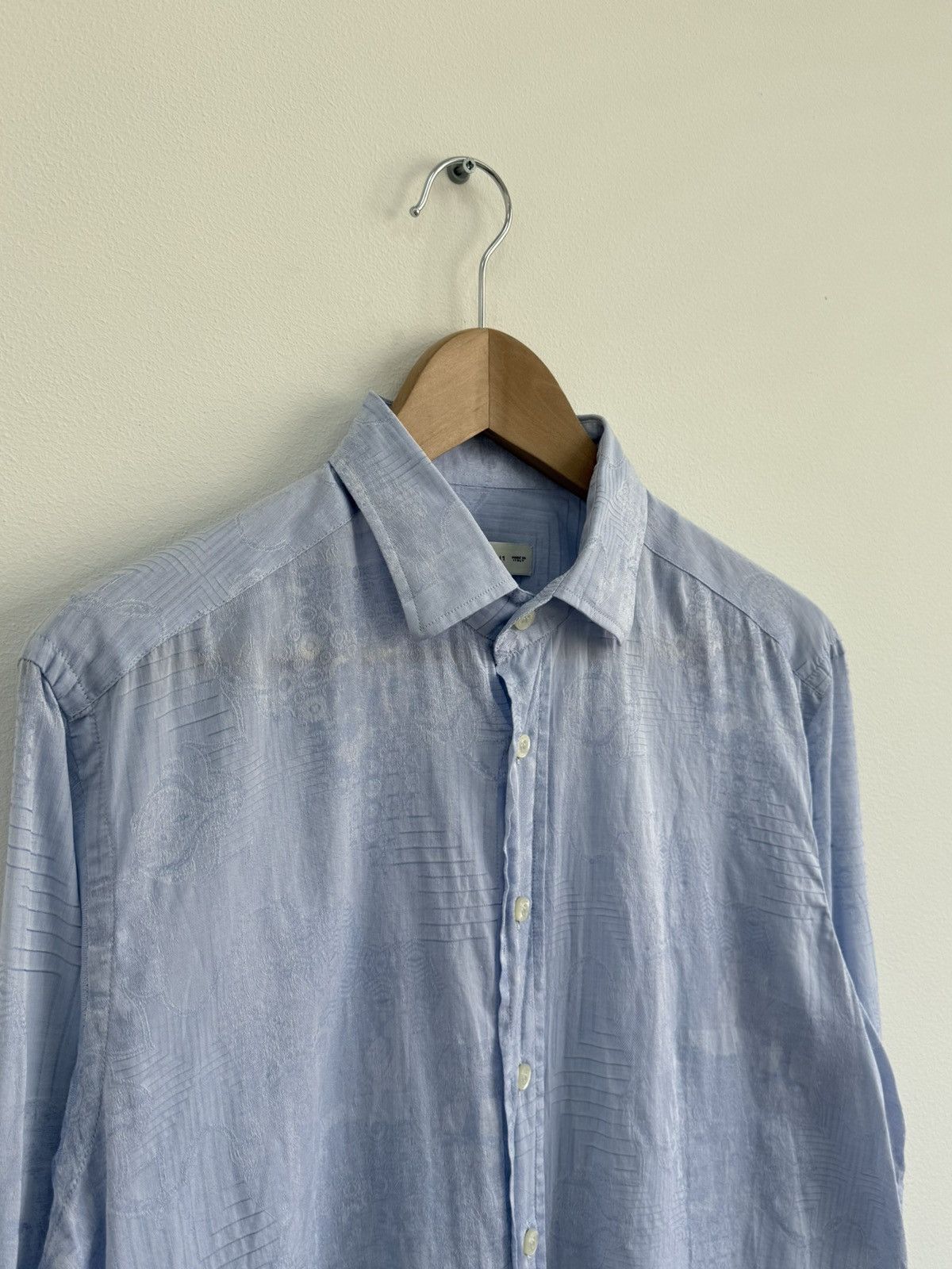 Etro Etro Floral Linen Button Up Shirt Size US L / EU 52-54 / 3 - 3 Thumbnail