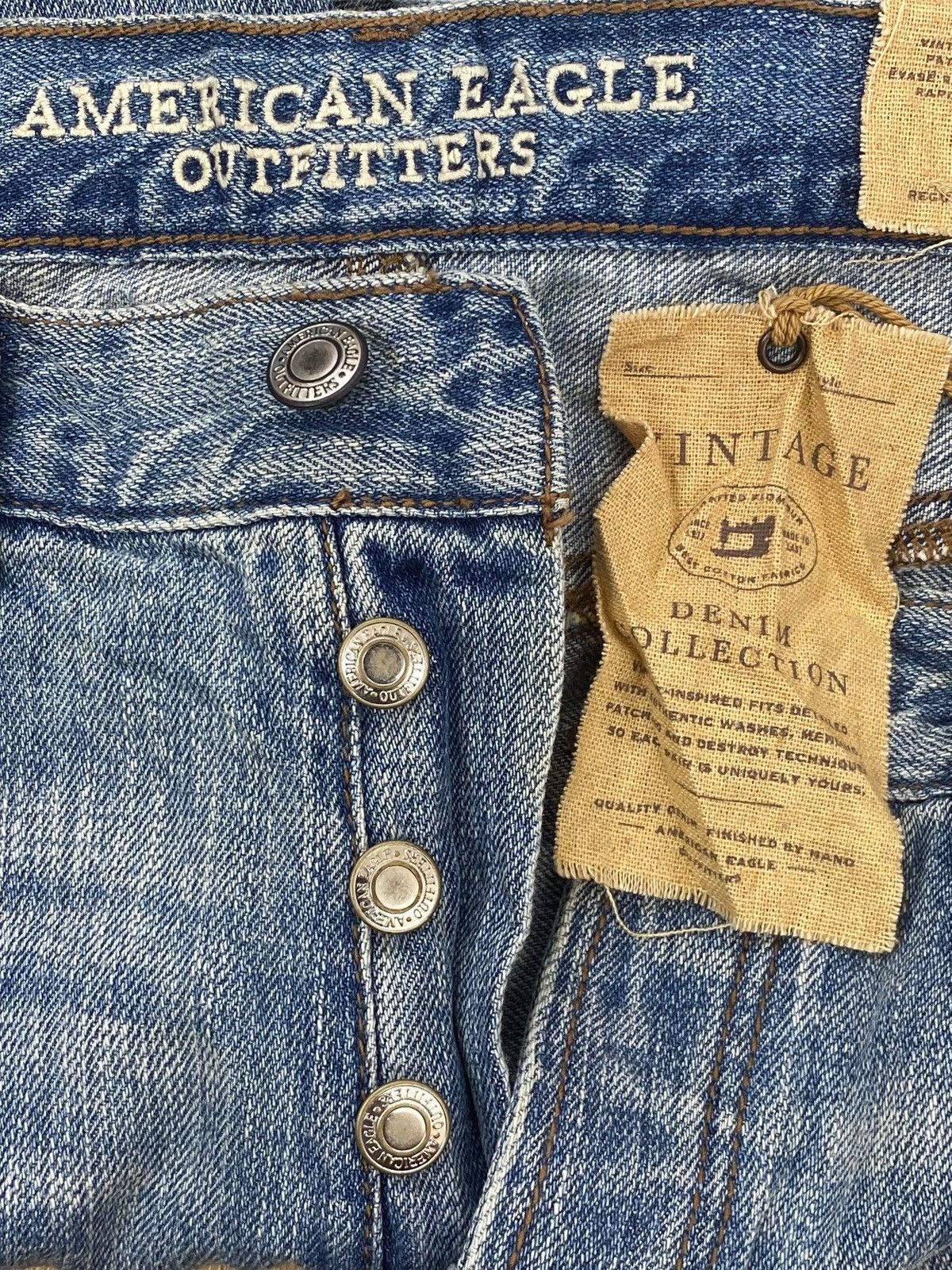 American Eagle Outfitters American Eagle Outfitter Patches Flare Jeans Size US 30 / EU 46 - 11 Thumbnail