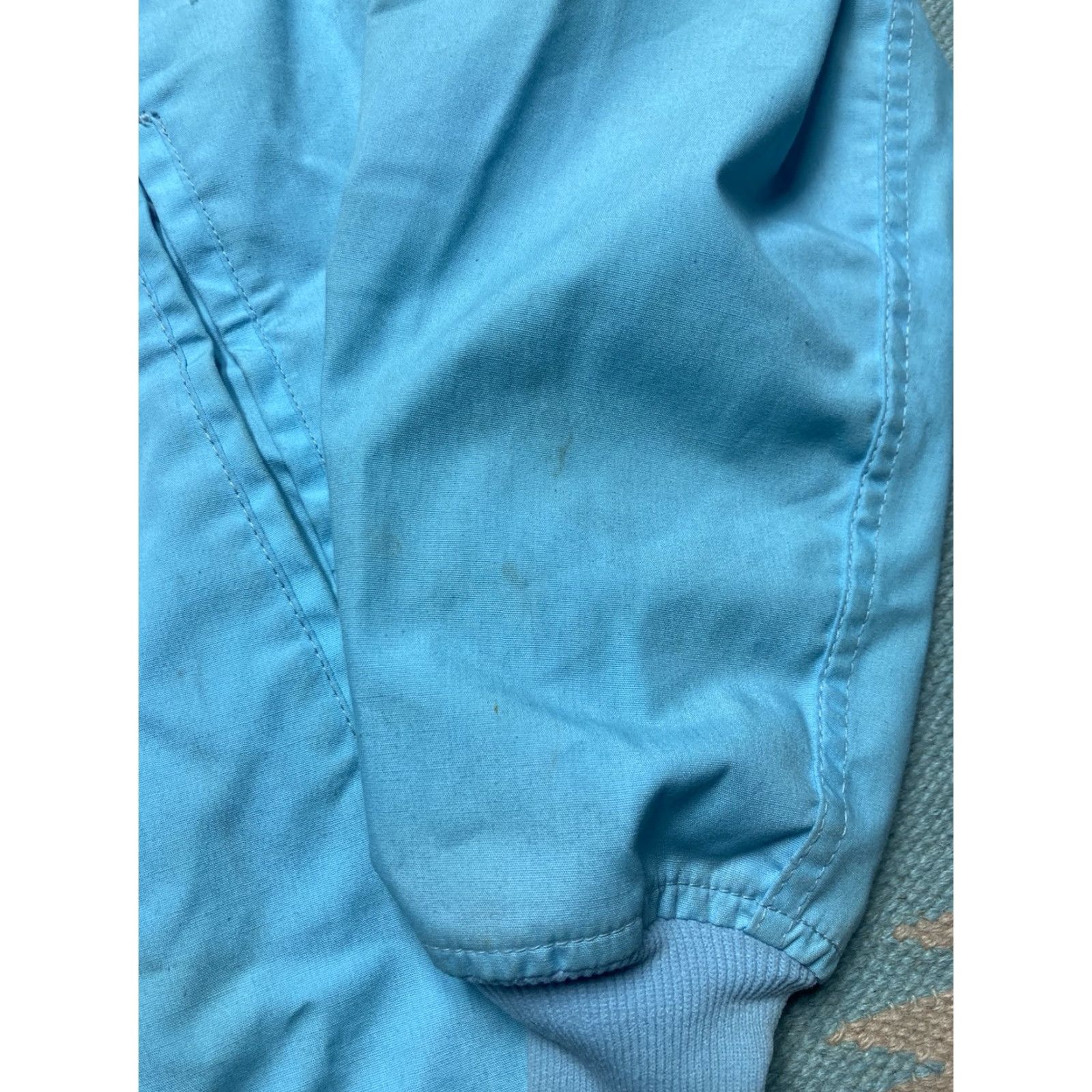 Sears VINTAGE Sears Work Jacket Cotton Blend Bomber Zip Blue Medium Tall Men M Jacket Size US M / EU 48-50 / 2 - 6 Thumbnail