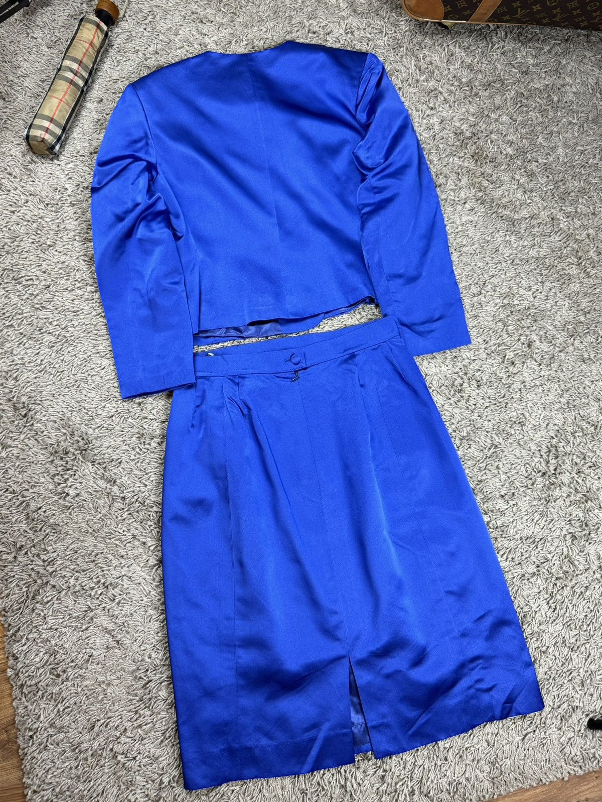 Vintage × Yves Saint Laurent Vintage rare jacket and skirt Yves Saint Laurent original Size M / US 6-8 / IT 42-44 - 3 Thumbnail