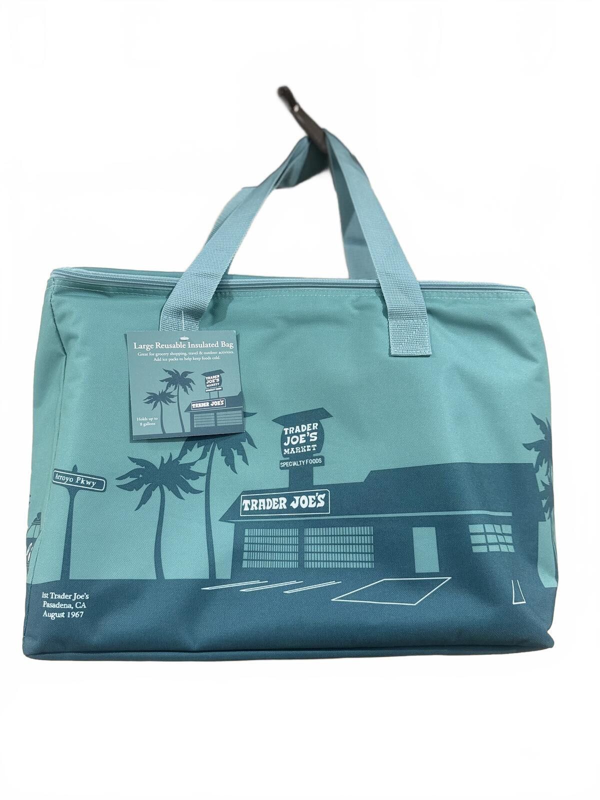 Other NEW! Trader Joe's GREEN Insulated Tote Large Size Size ONE SIZE - 1 Thumbnail