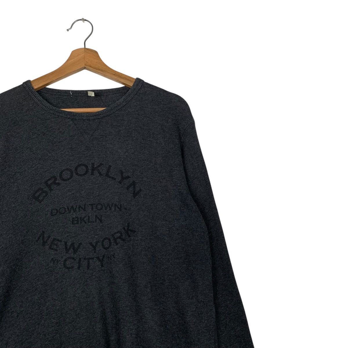 Japanese Brand Brooklyn New York Crewneck Sweatshirt Size US XL / EU 56 / 4 - 5 Thumbnail