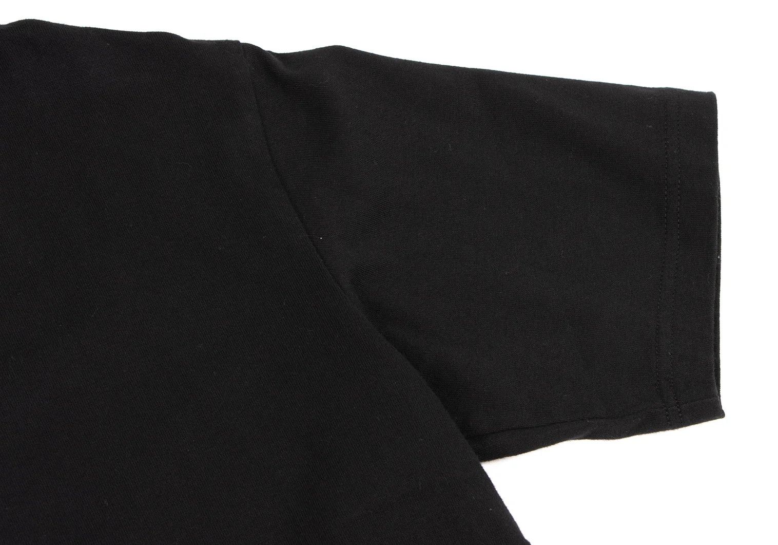 Yohji Yamamoto Tape-Decorated T-Shirt in Black, Size 2 Size US M / EU 48-50 / 2 - 7 Thumbnail