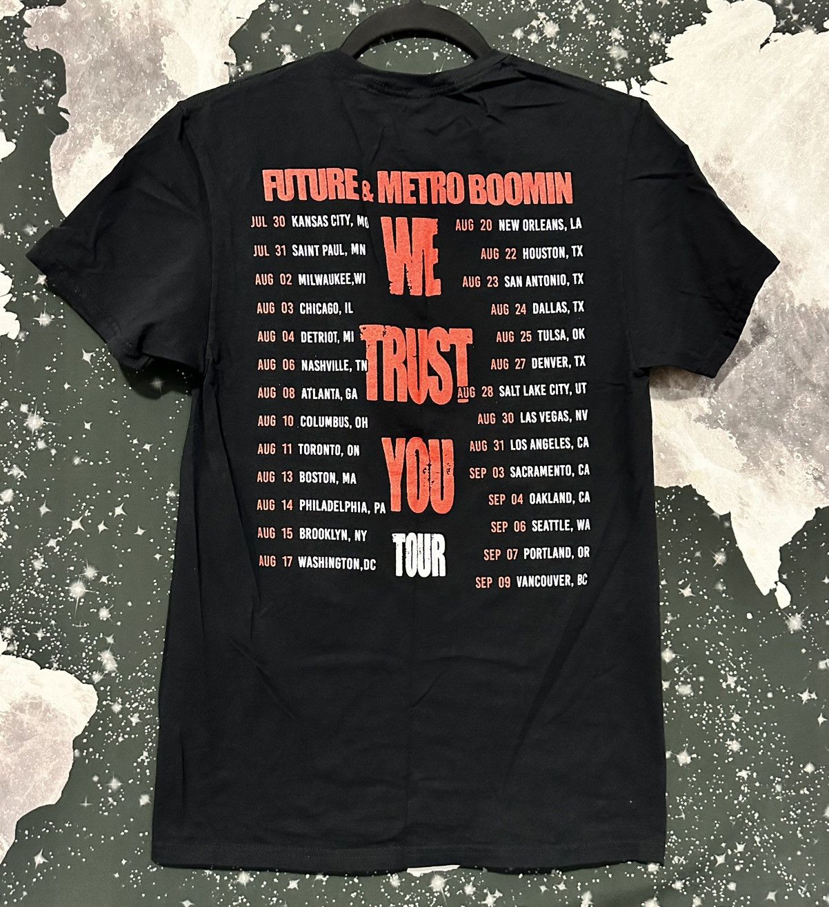 Band Tees Future Metro Boomin Tour shirt Size US S / EU 44-46 / 1 - 5 Thumbnail