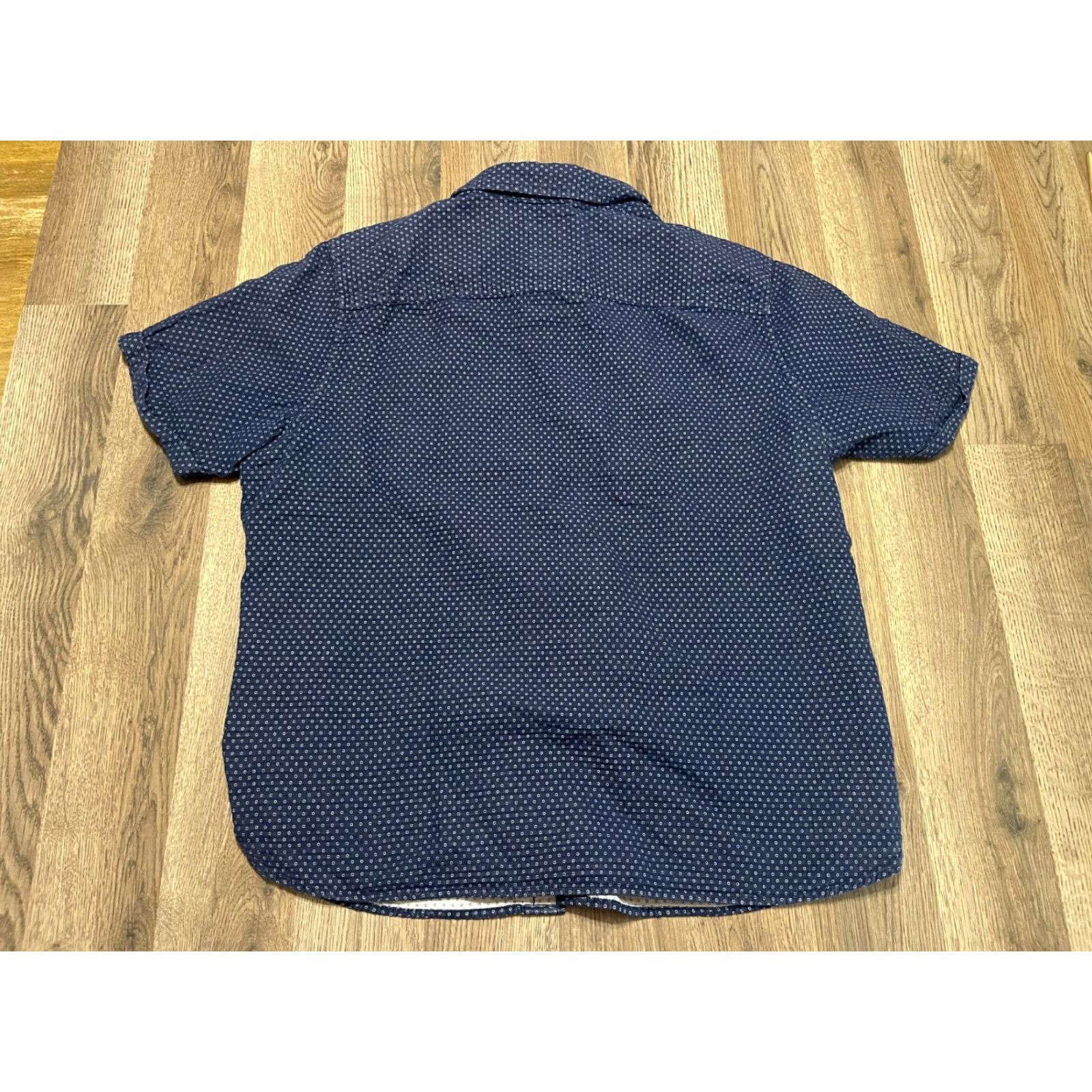 Vintage Goodfellow & Co Shirt Mens Large Navy Blue Short Sleeve Button Up Casual Vintage No Size US L / EU 52-54 / 3 - 2 Thumbnail