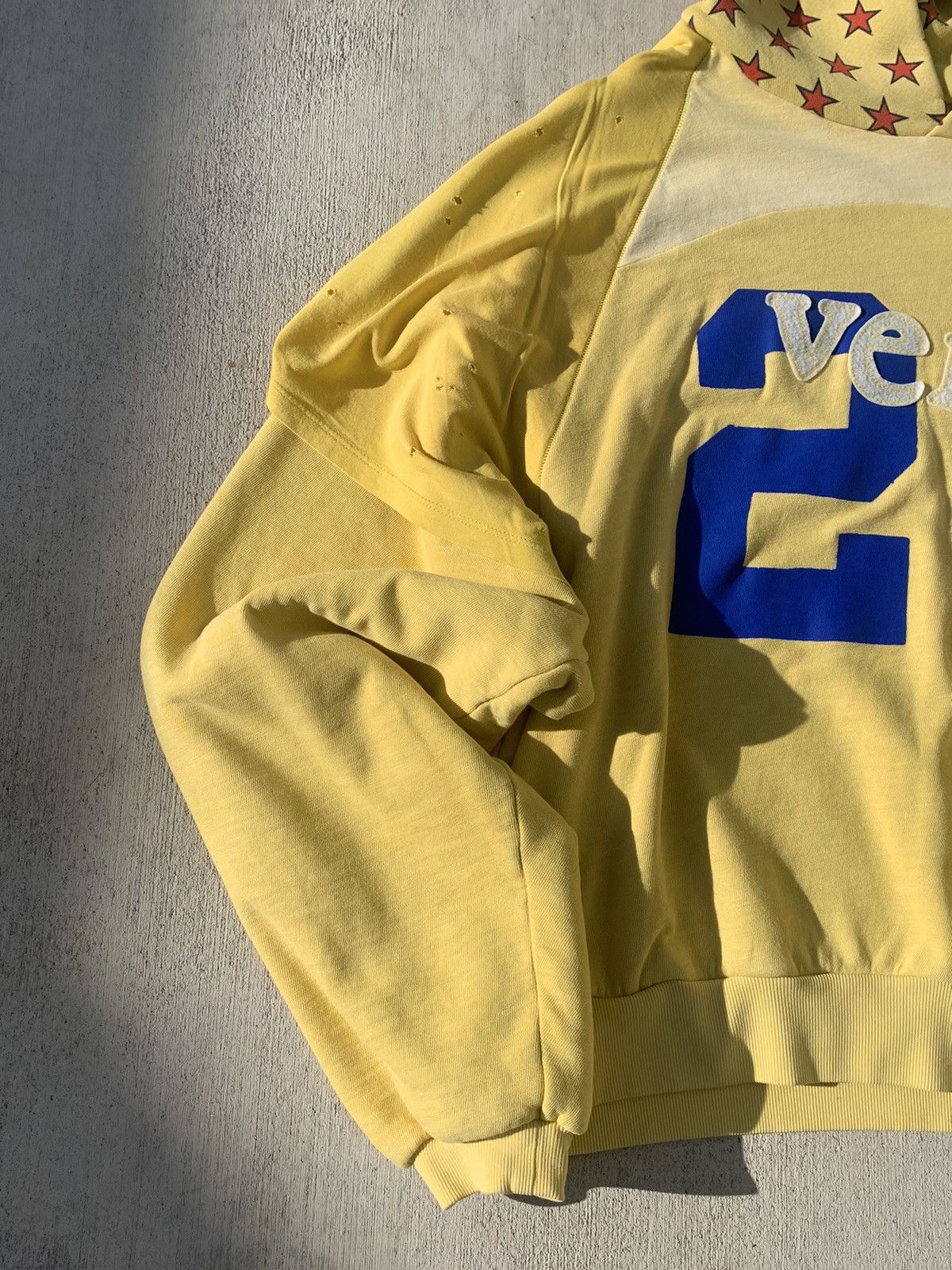 ERL ERL x SSENSE XX yellow “Be Nice” Hoodie Size US M / EU 48-50 / 2 - 2 Thumbnail