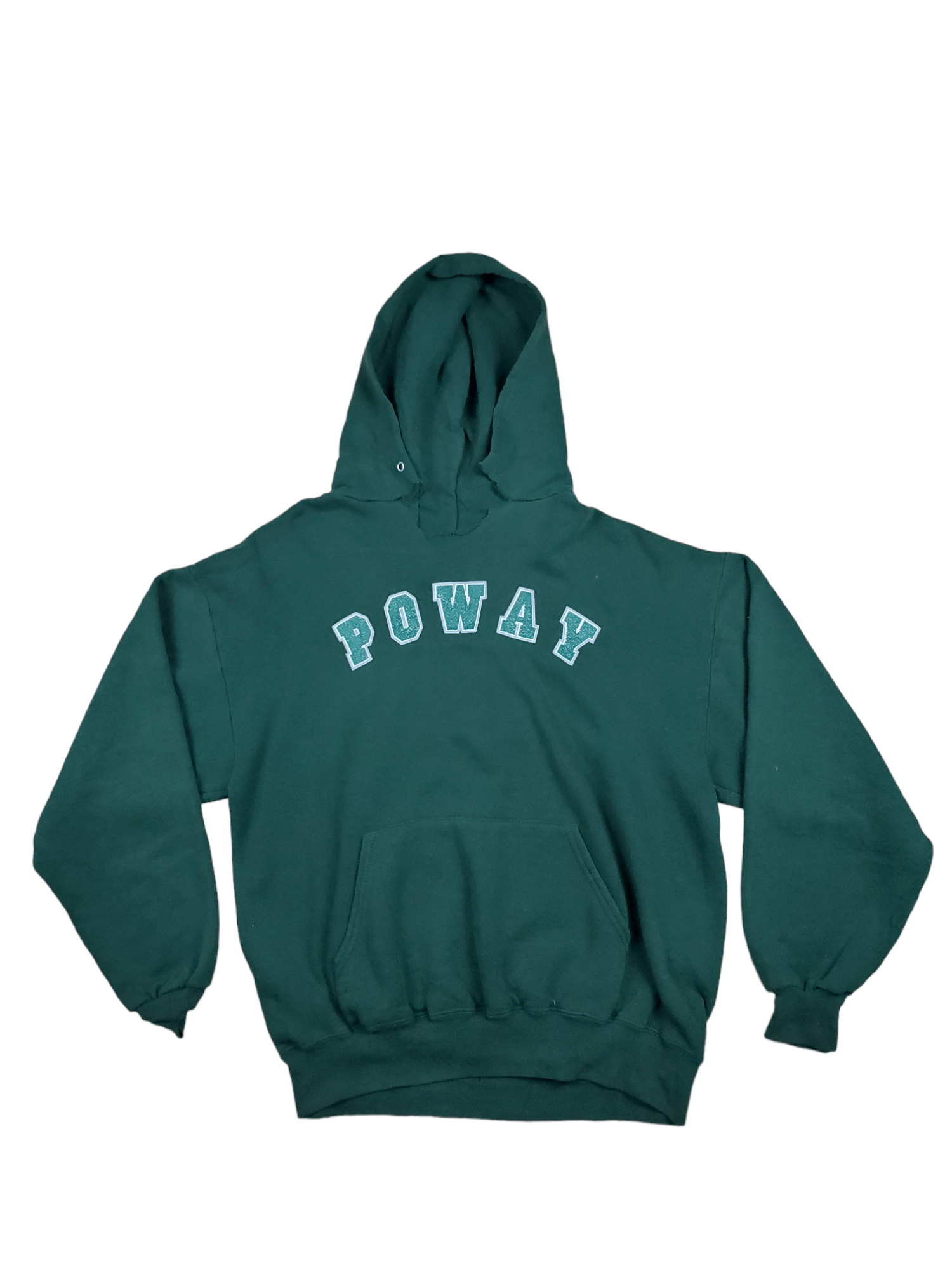 Jerzees × Vintage Vintage Jerzers Hoodie " Poway " Size US L / EU 52-54 / 3 - 1 Thumbnail