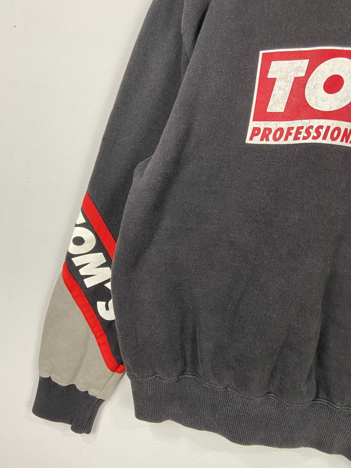 Toms × Vintage Vintage Toms Pro Racing Team All Logo Sweatshirt Size US L / EU 52-54 / 3 - 5 Thumbnail