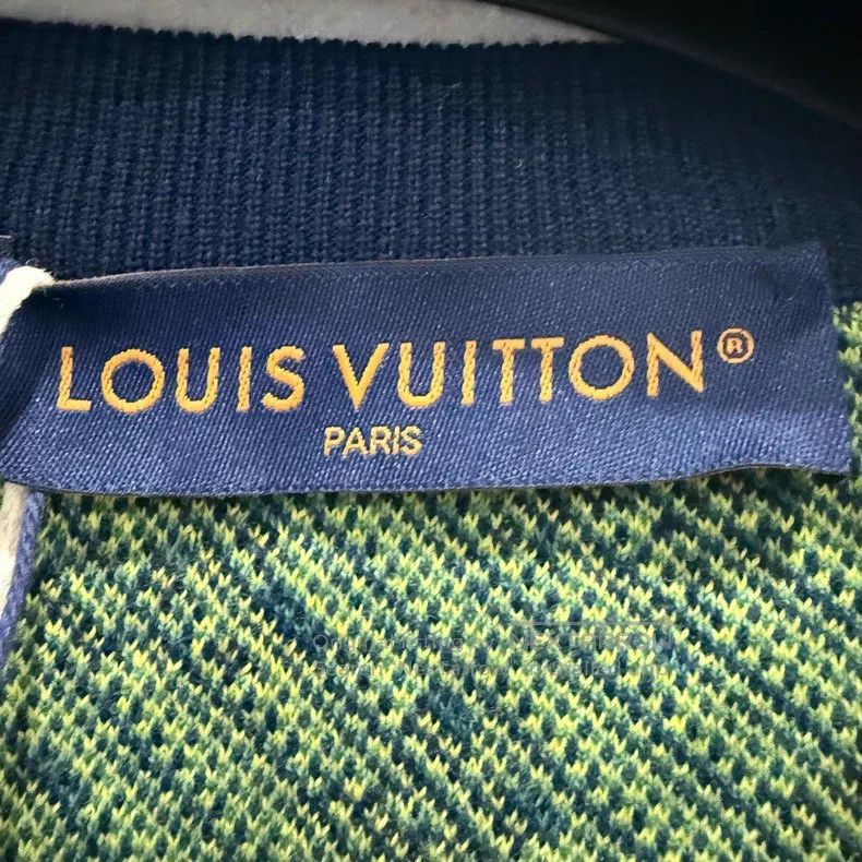 Louis Vuitton Louis Vuitton Color-block stripe full-print knit short sle Size US S / EU 44-46 / 1 - 4 Thumbnail
