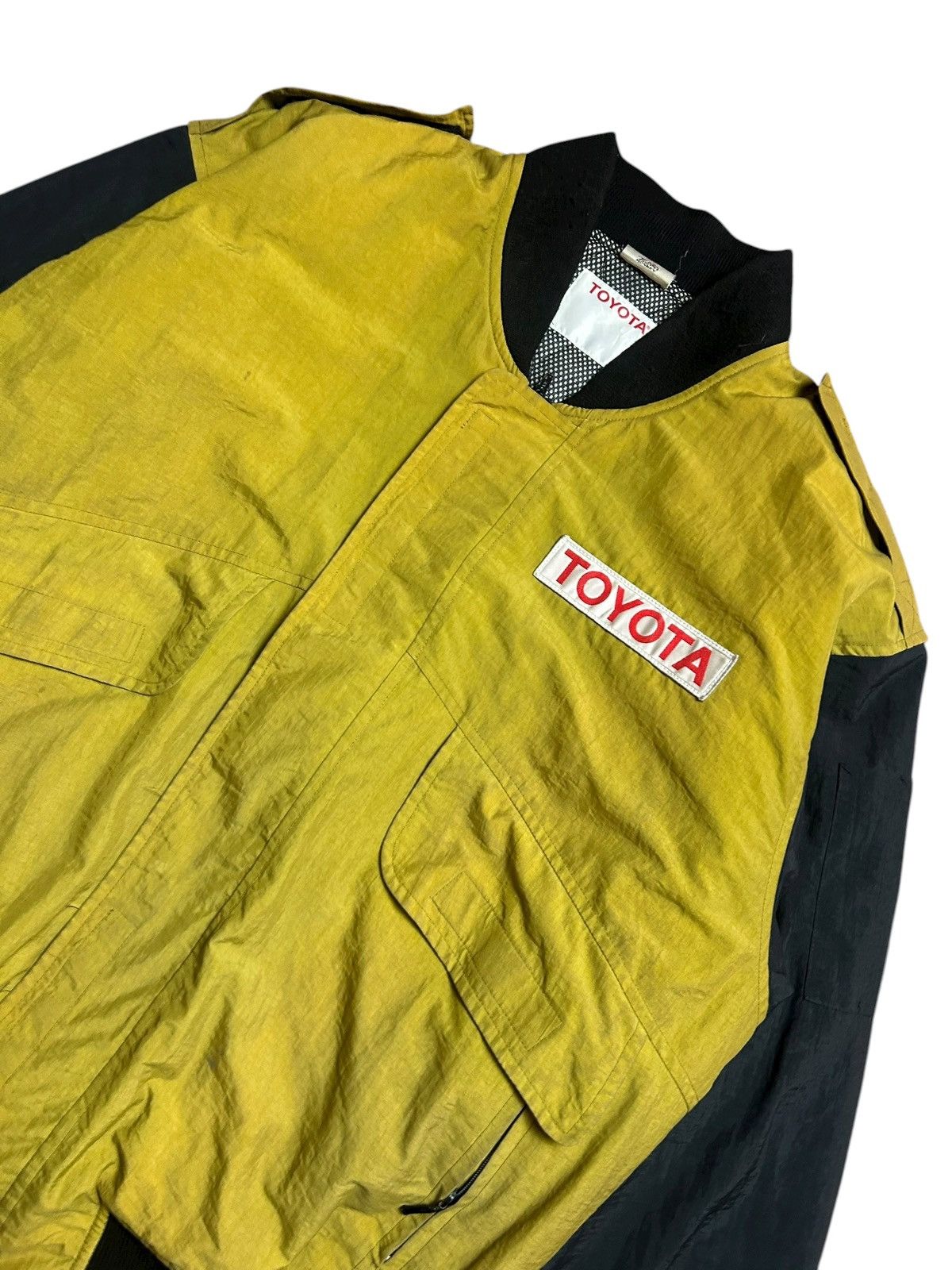 Gear for Sports Vtg JDM Toyota Racing Motor Sport Racing Team Jacket Bomber Size US L / EU 52-54 / 3 - 14 Thumbnail