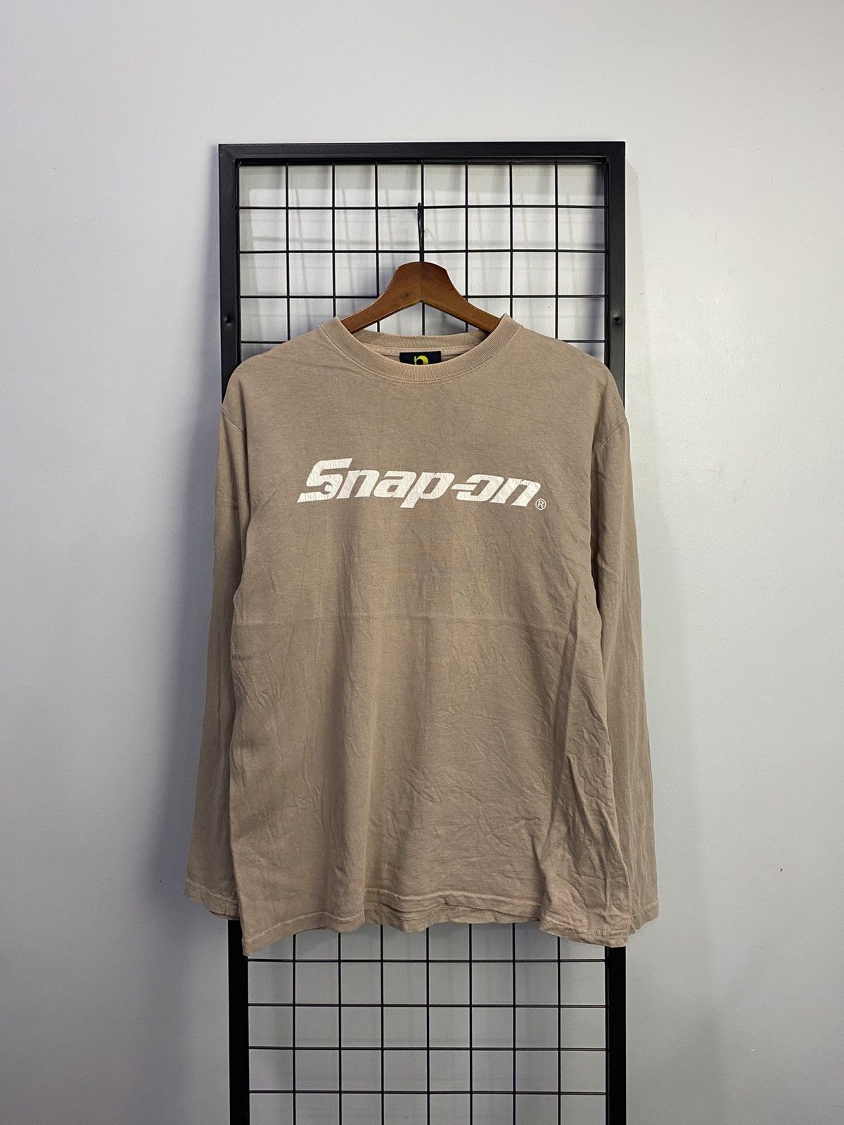 Vintage Vintage 1999 Spell Out Snap On Tools Shirt Size US M / EU 48-50 / 2 - 1 Thumbnail