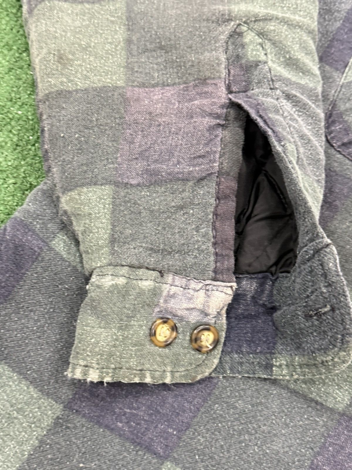 Vintage Vintage Woodland Quilted Lined Hooded Flannel Jacket Size US L / EU 52-54 / 3 - 2 Thumbnail