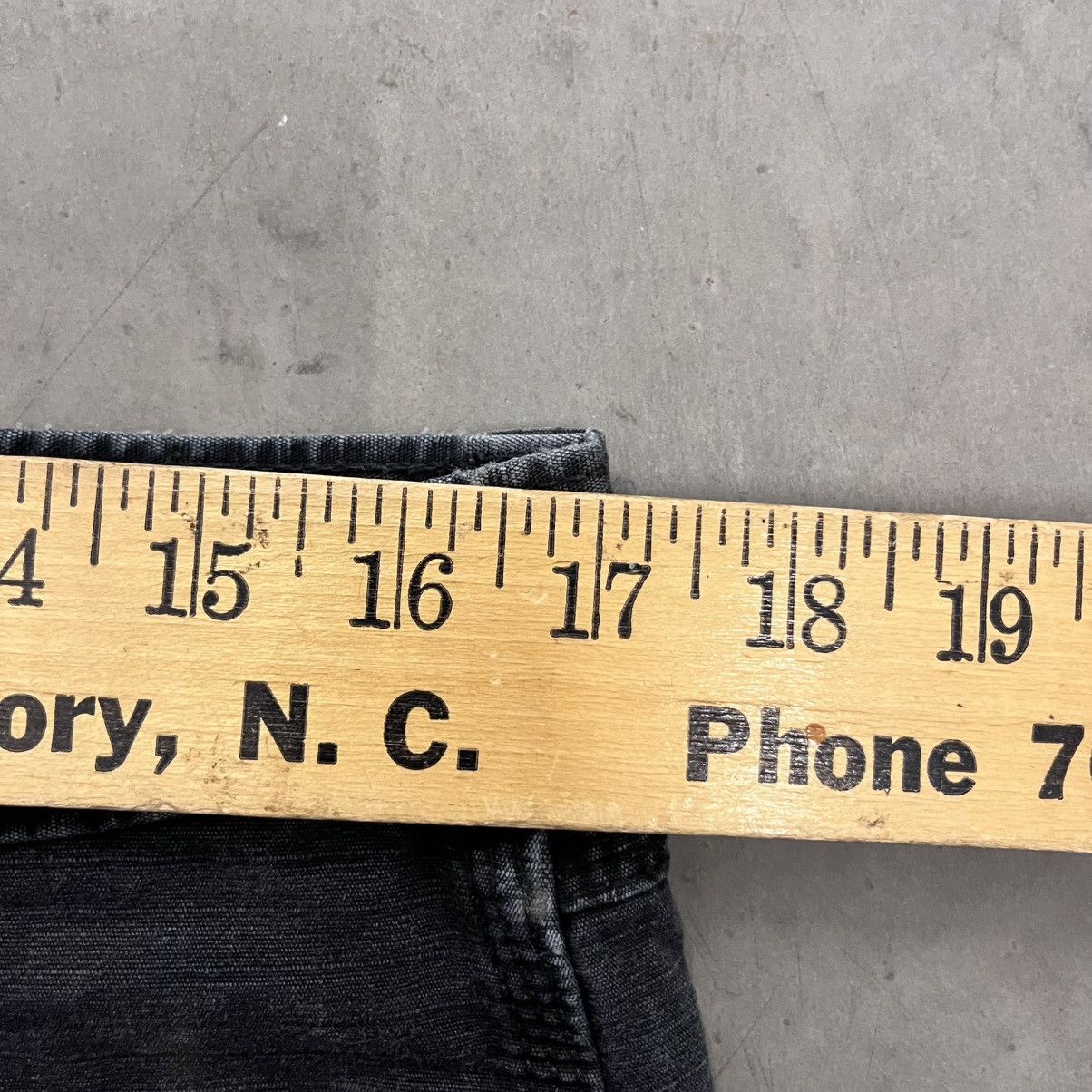 Dickies Vintage Y2K Dickies Carpenter Pants Black Faded Workwear 34 Size US 34 / EU 50 - 4 Thumbnail