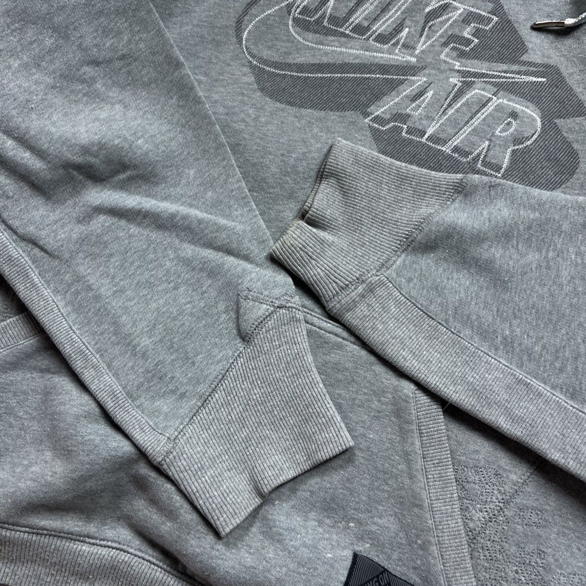 Nike 00s NIKE AIR BIG LOGO VINTAGE Y2K OVERSIZED PULLOVER HOODIE Size US XL / EU 56 / 4 - 6 Thumbnail